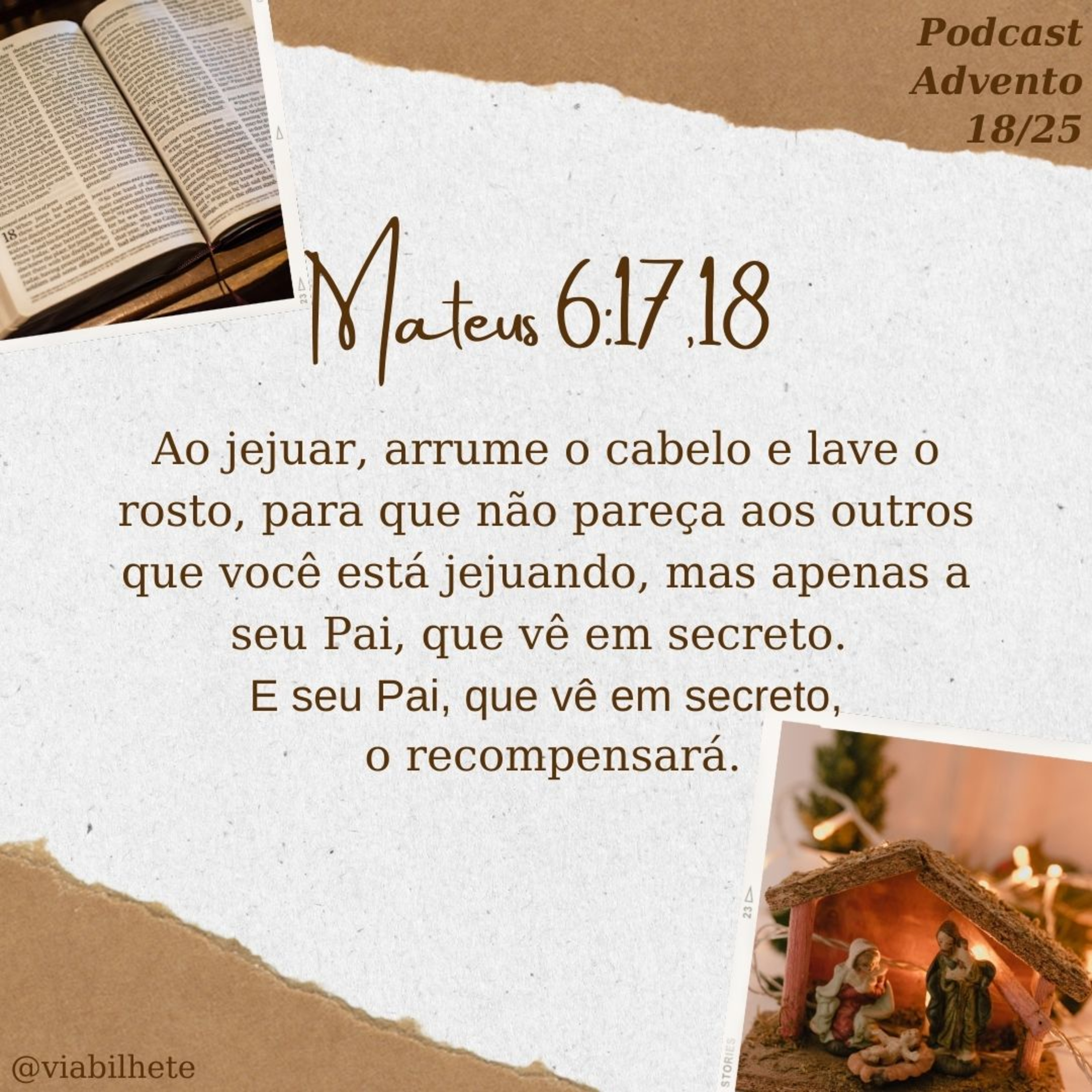 Não adianta jejuar na alimentação e ser uma pessoa ruim episode artwork