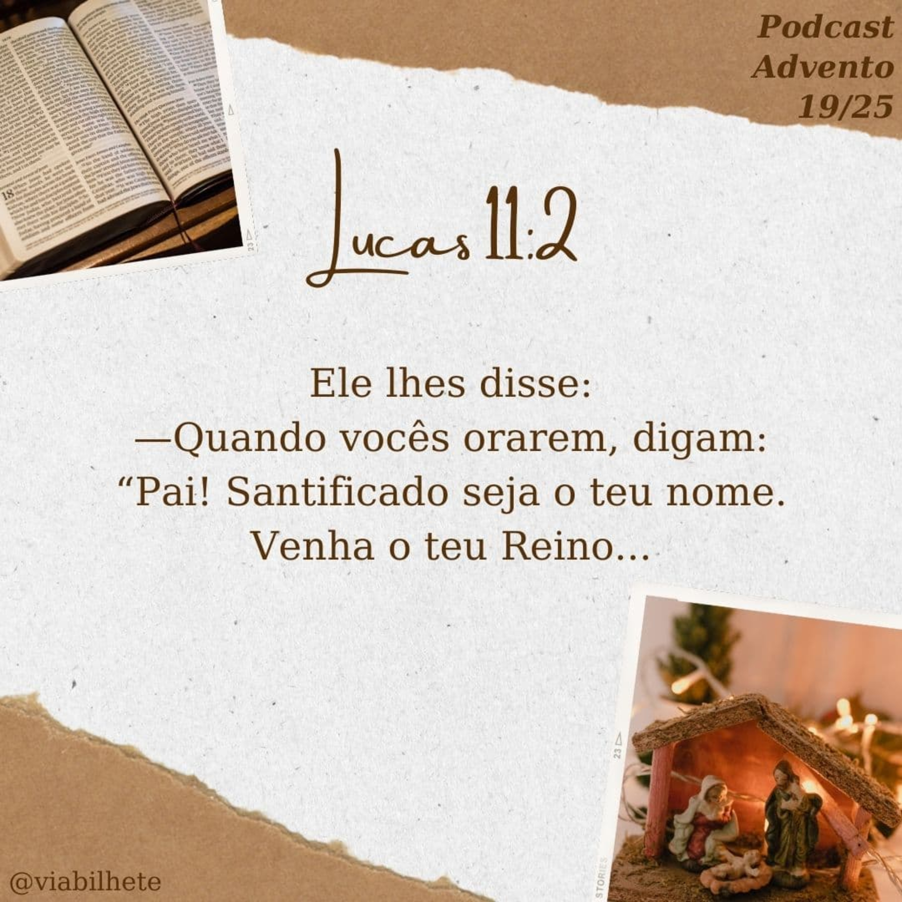 Jesus nos ensina a oração do Pai Nosso episode artwork