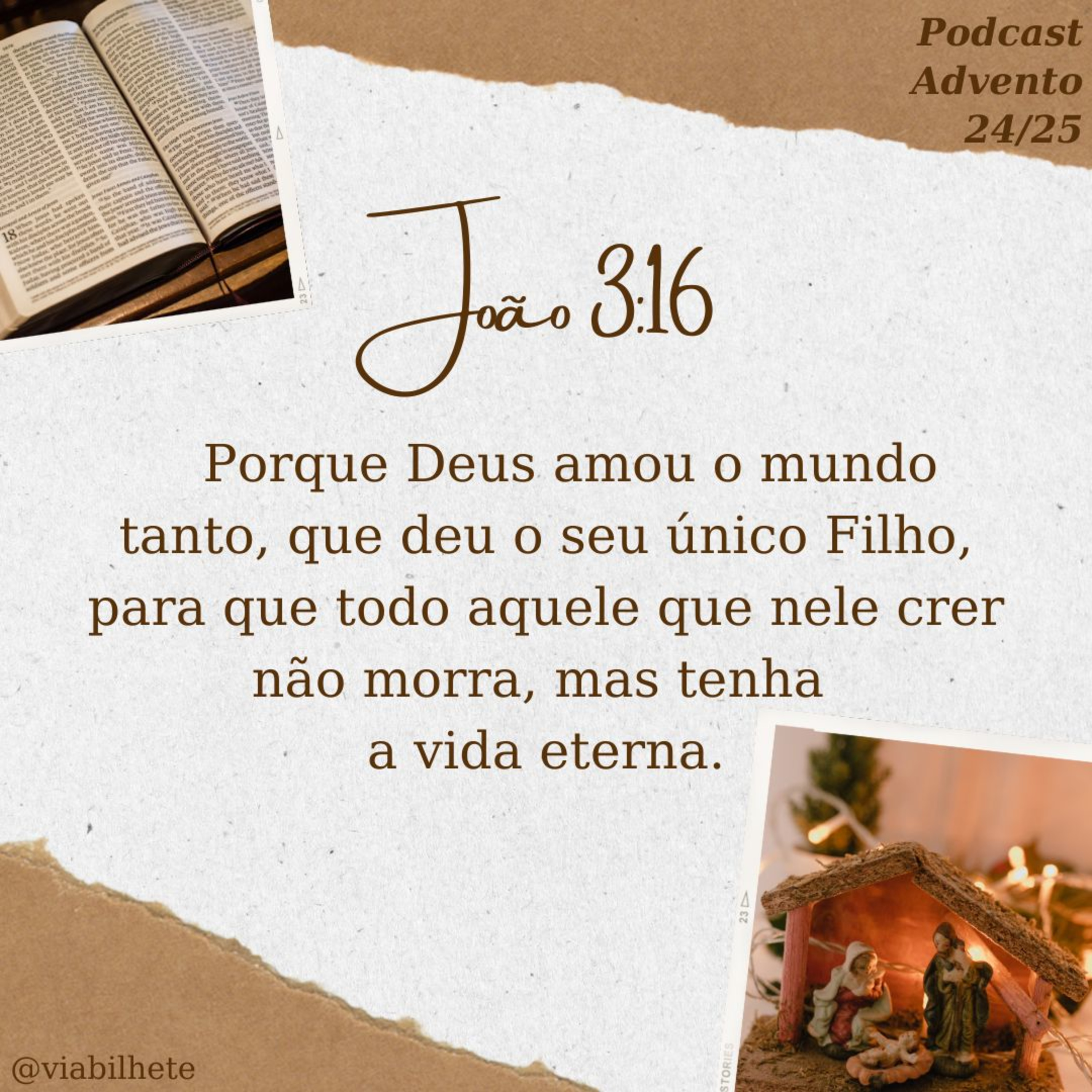 Tanto amou o mundo que mandou seu único filho pra nós salvar! episode artwork