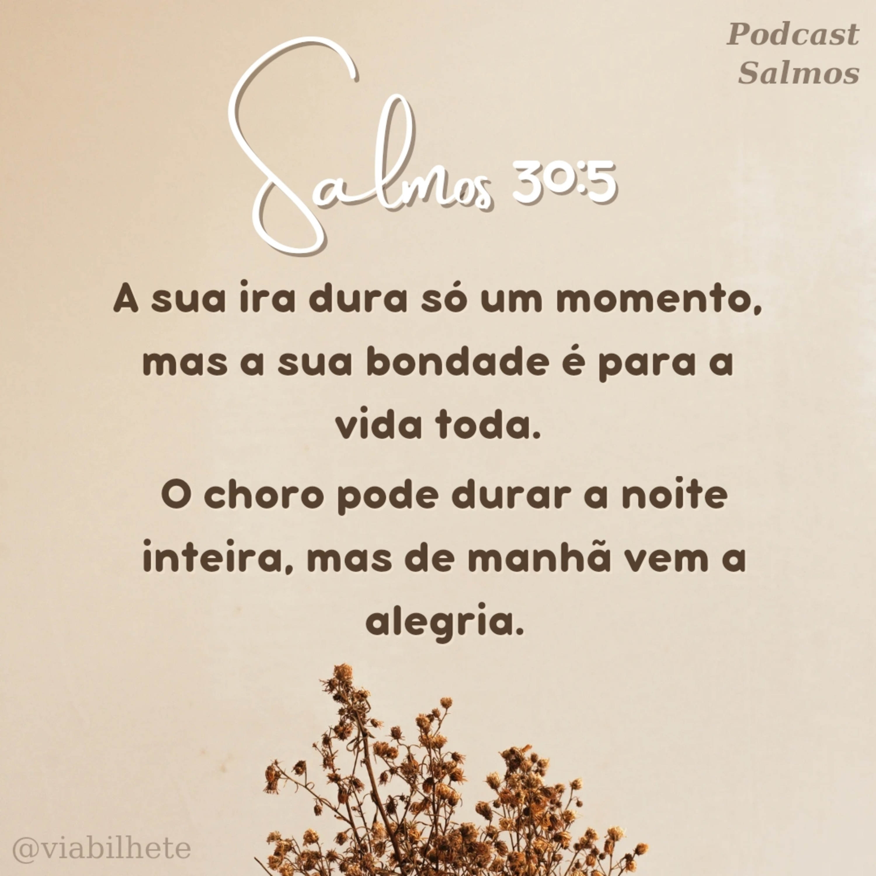O choro pode durar uma noite, mas a alegria vêm pela manhã! episode artwork