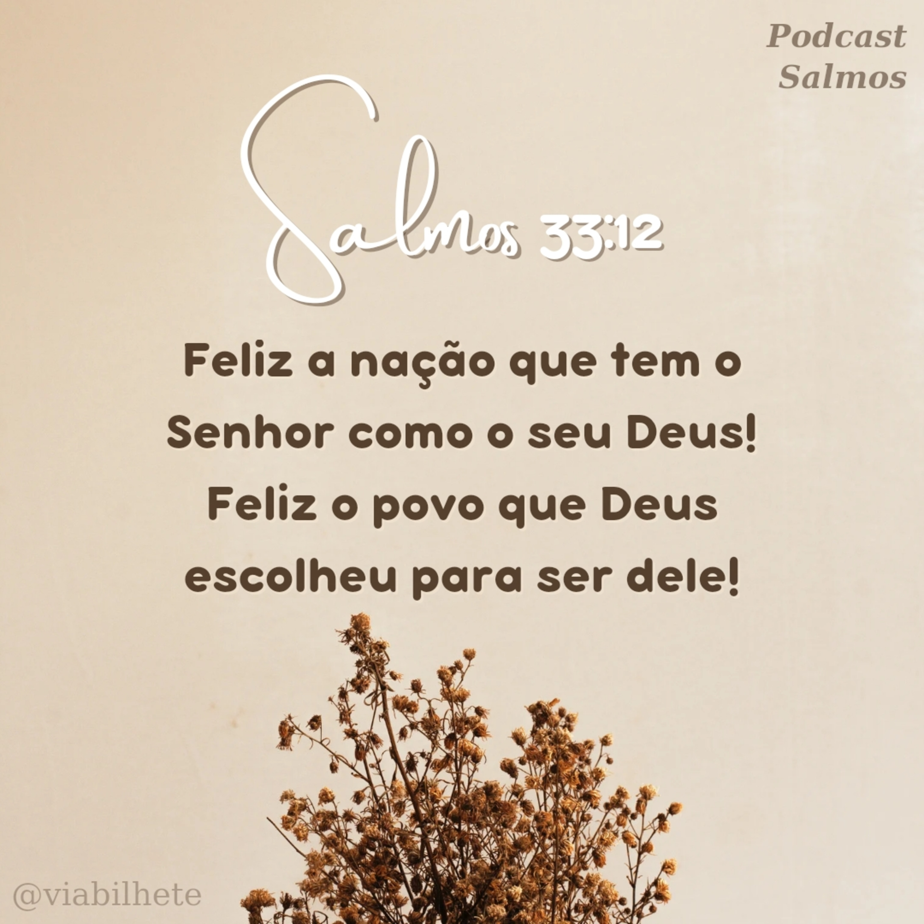 Feliz é você que busca a Deus todos os dias! episode artwork