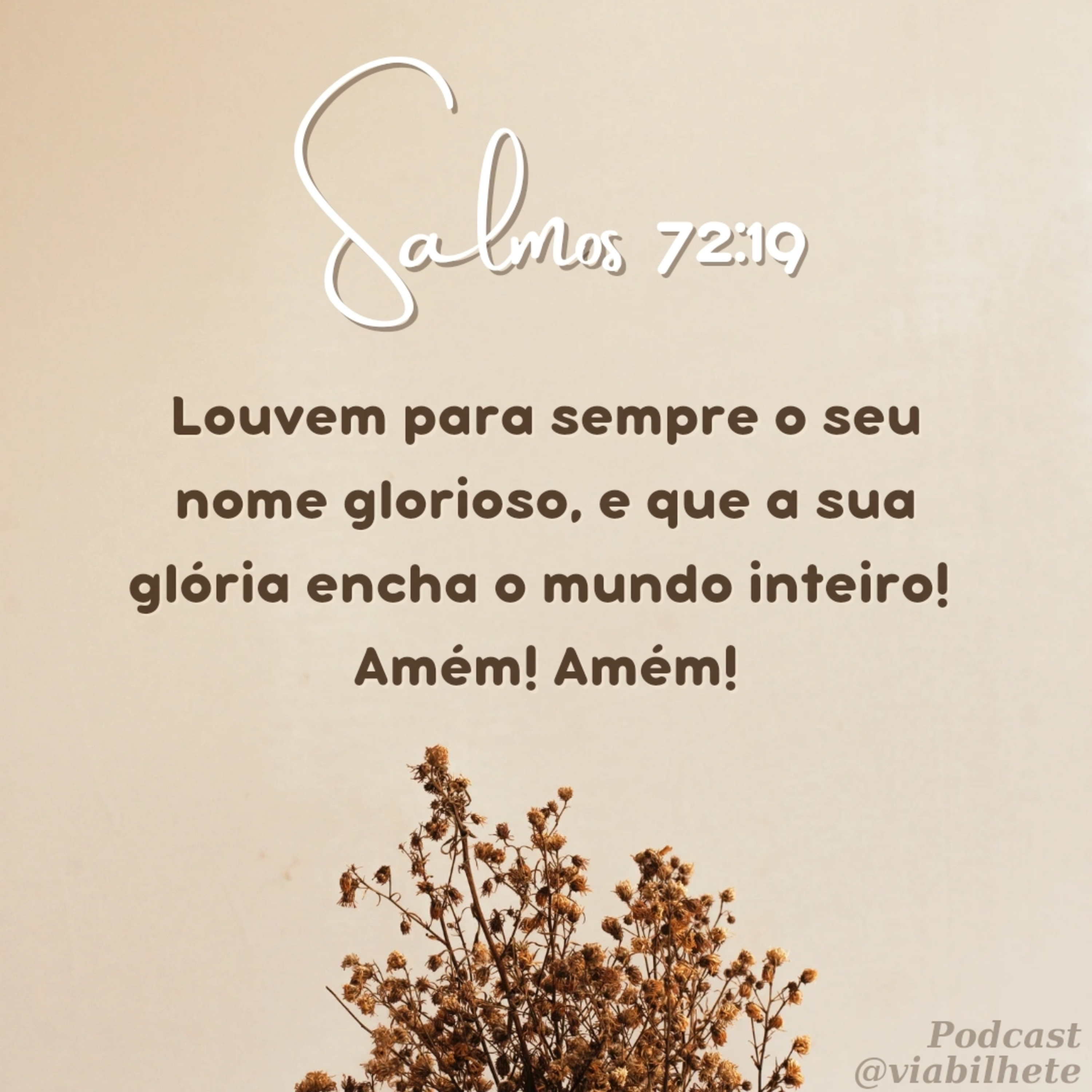 Esperança em Deus de um mundo melhor (Oração de Salomão) episode artwork
