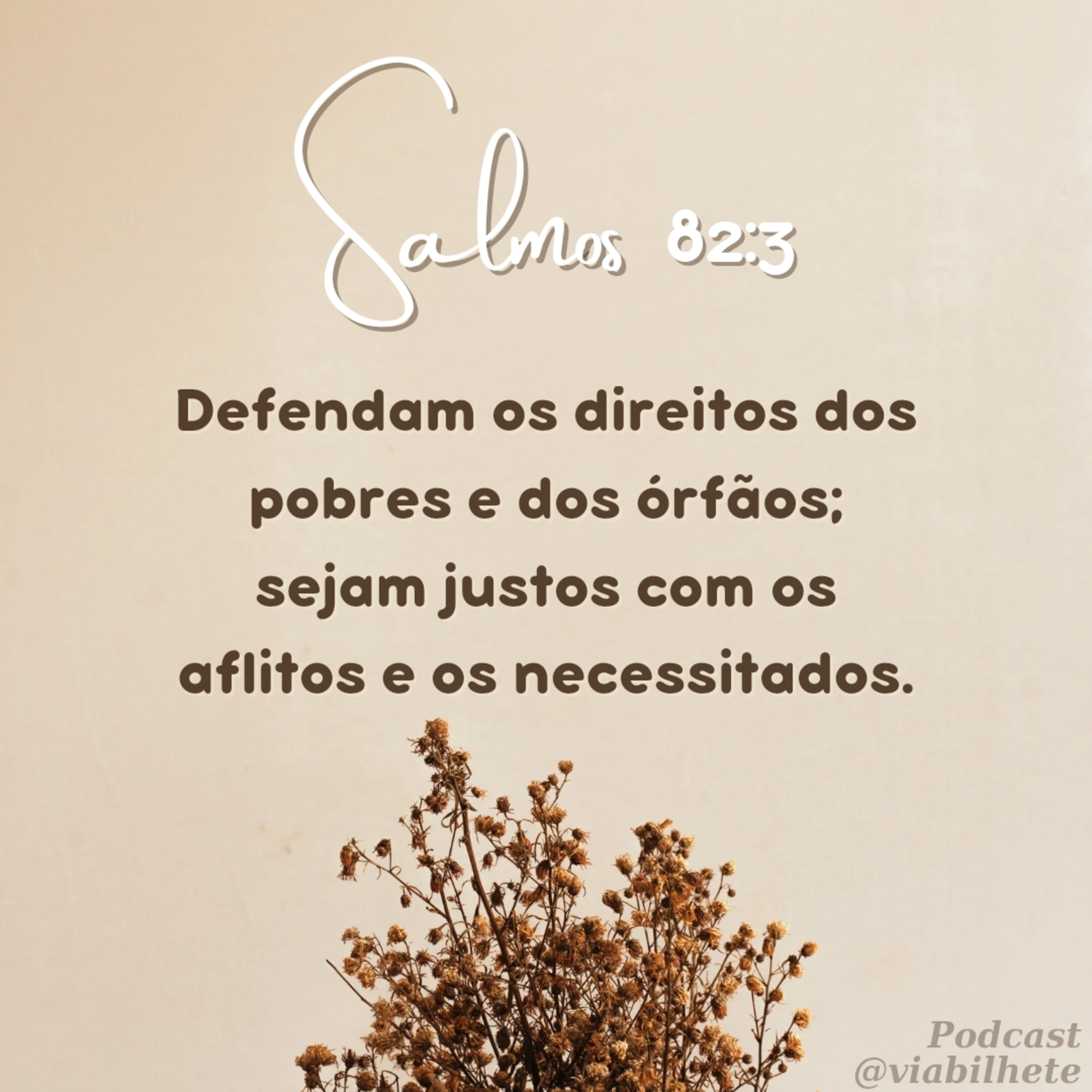 Defenda os mais necessitados. episode artwork