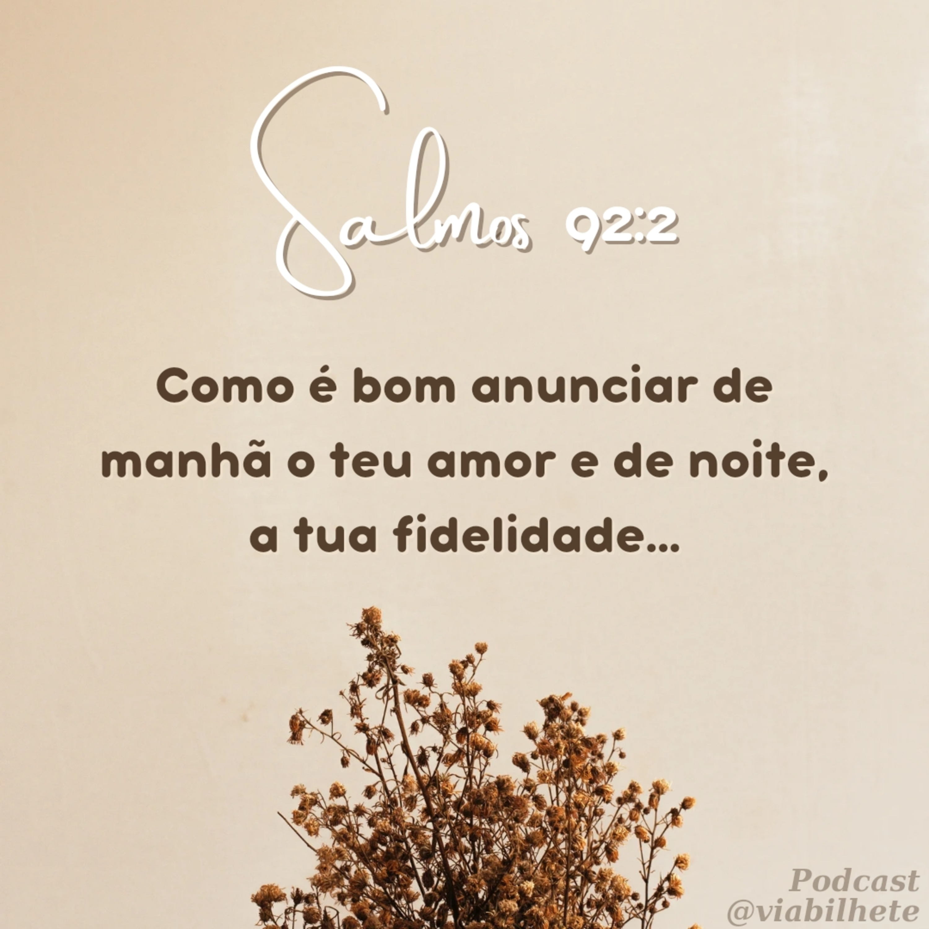 Ore de manhã e de noite todos os dias. episode artwork