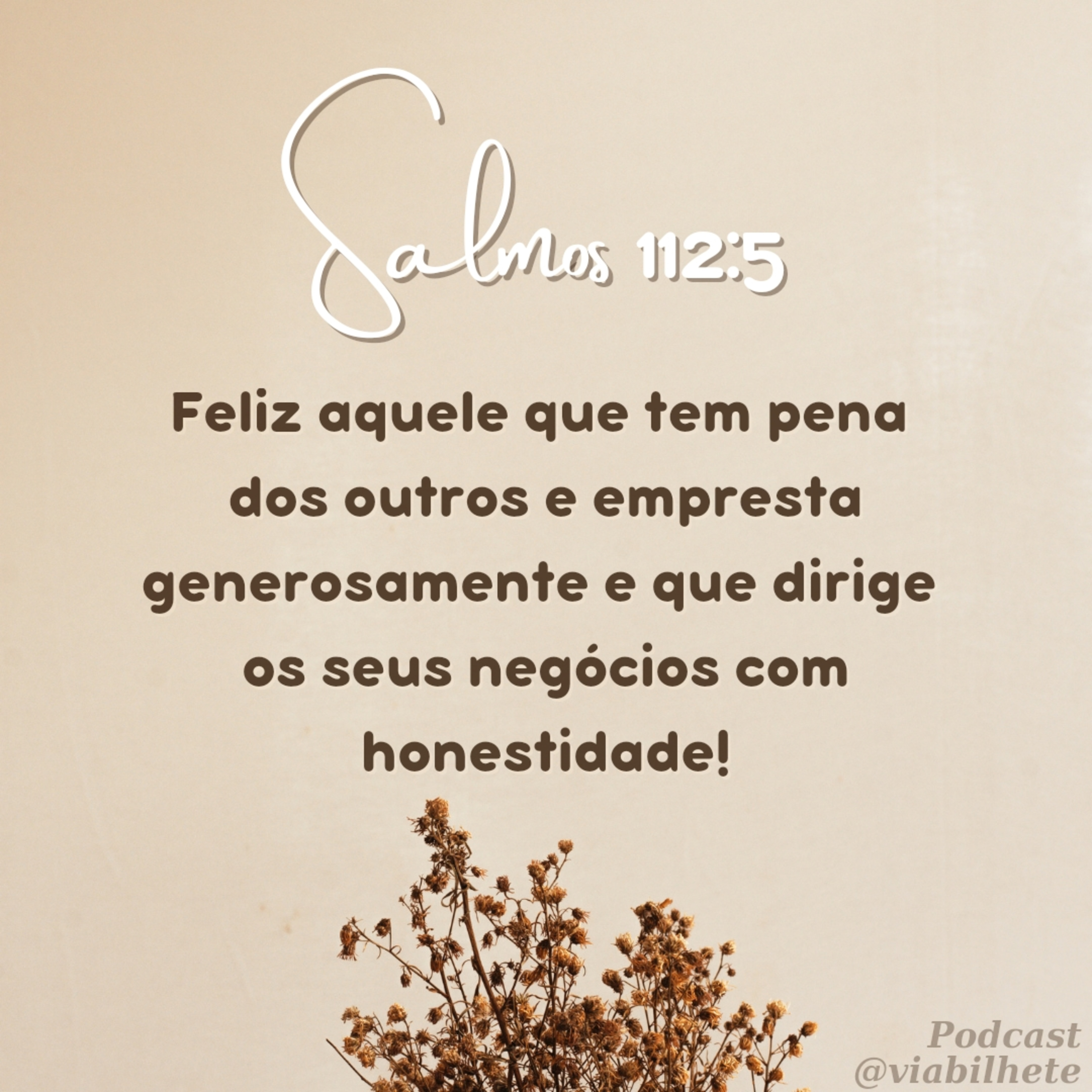 Dirija a sua vida e o seu trabalho com honestidade. episode artwork
