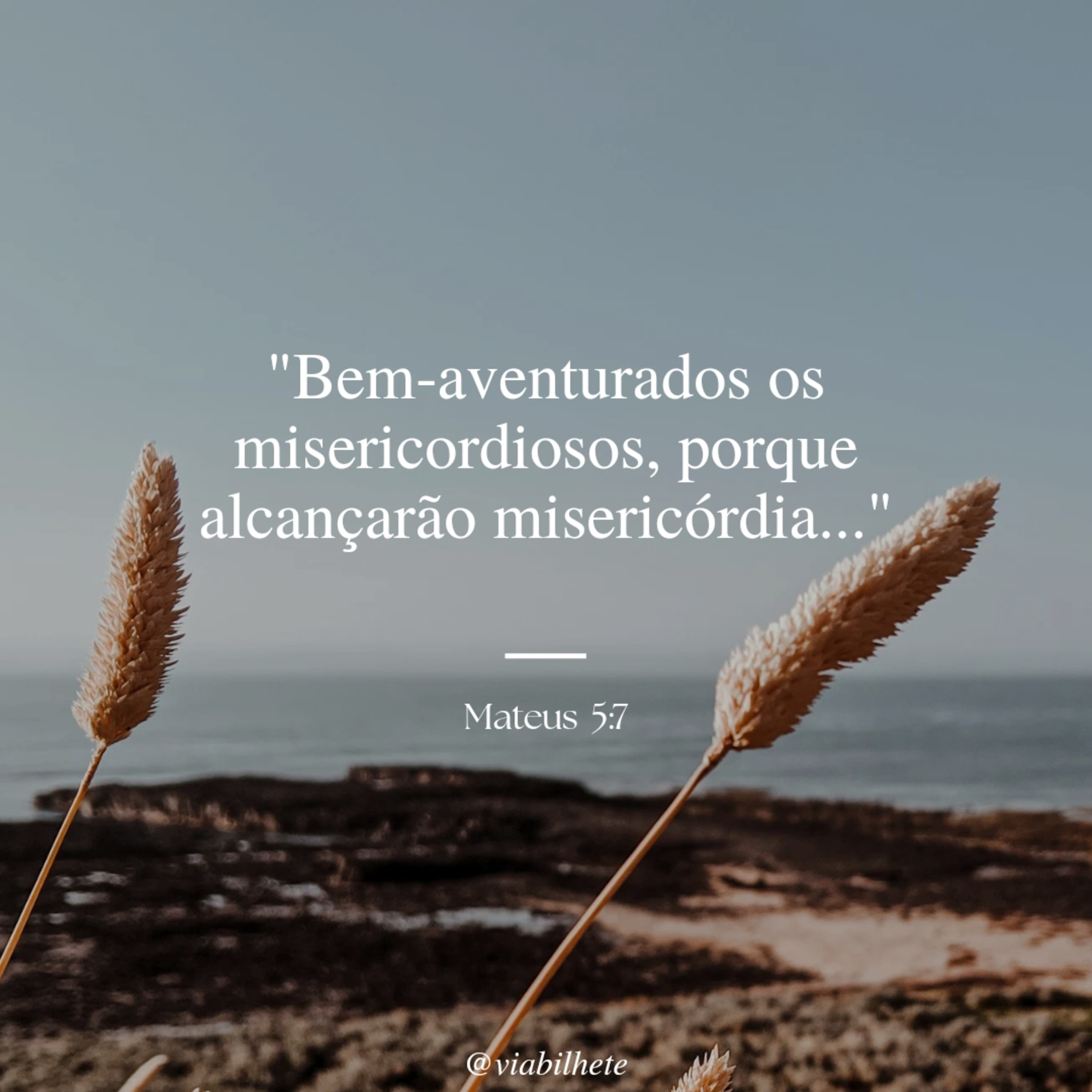Bem-aventurados os misericordiosos episode artwork