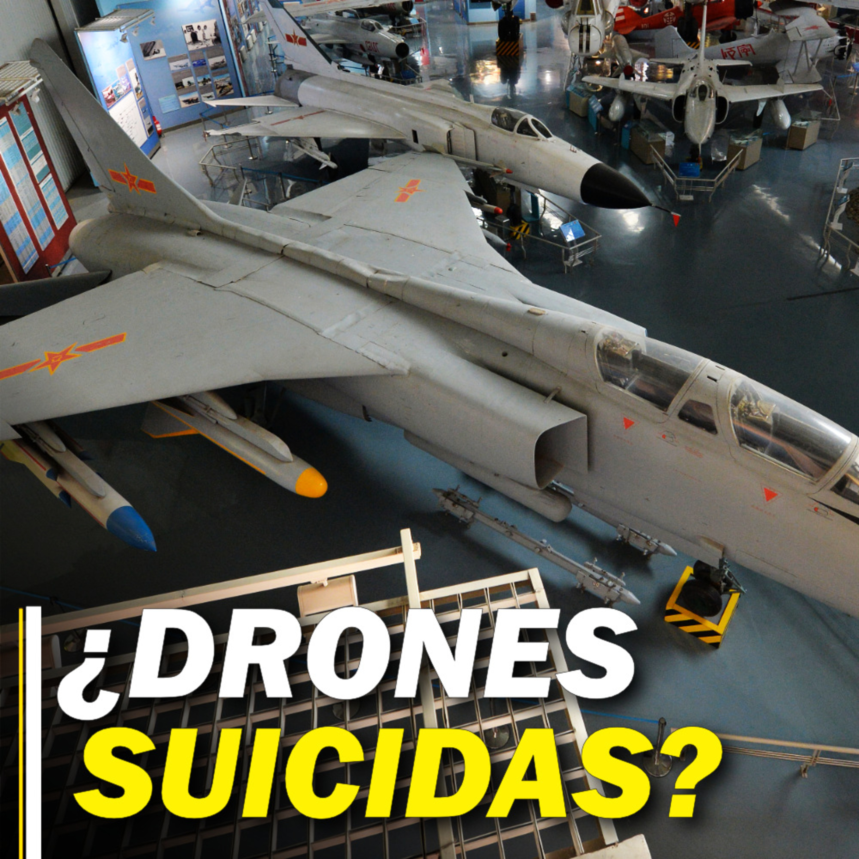 China convierte cientos de cazas de combate antiguos en DRONES KAMIKAZES episode artwork