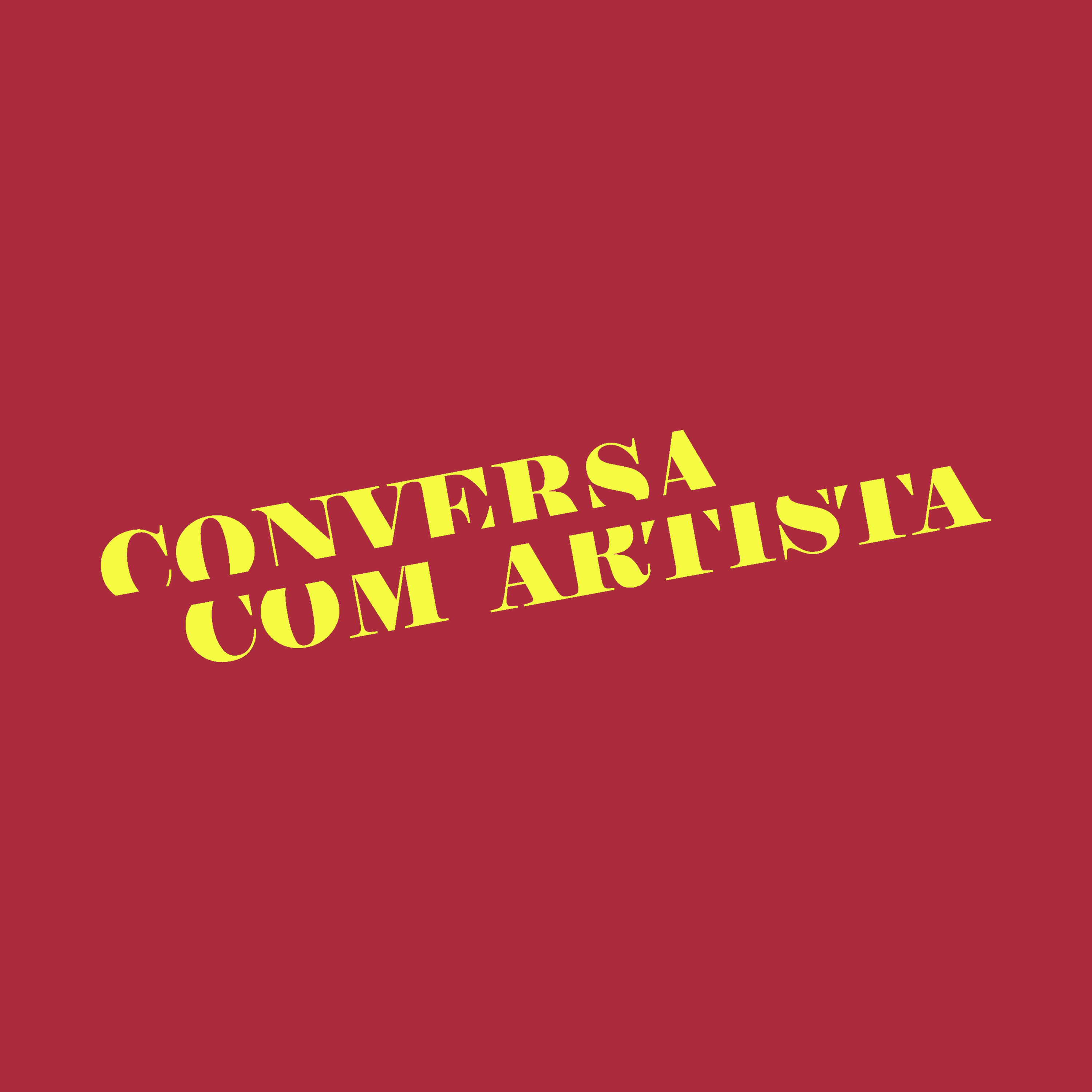 Conversa com artista