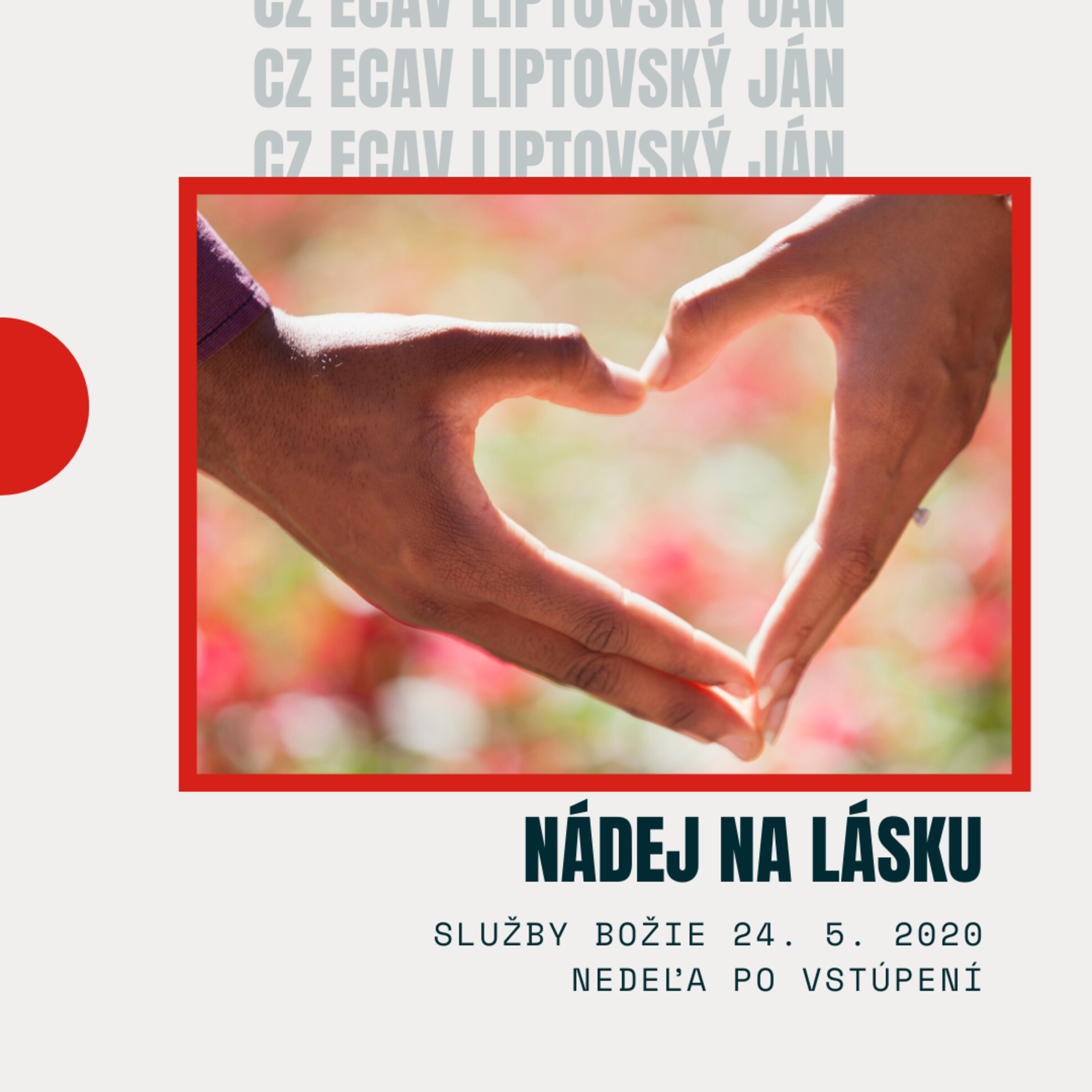 Služby Božie | Cirkevný zbor ECAV na Slovensku Liptovský Ján