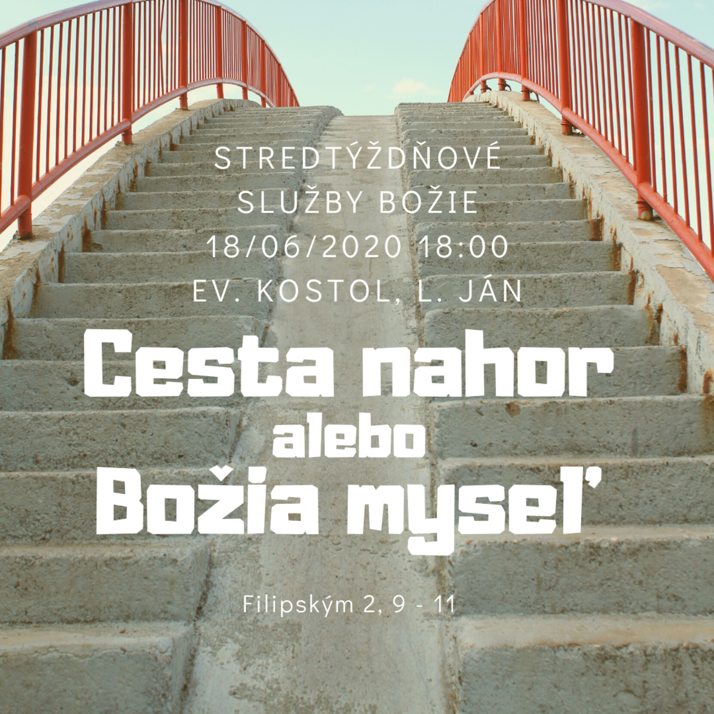 Služby Božie 18. 6. 2020 | Cesta nahor alebo Božia myseľ