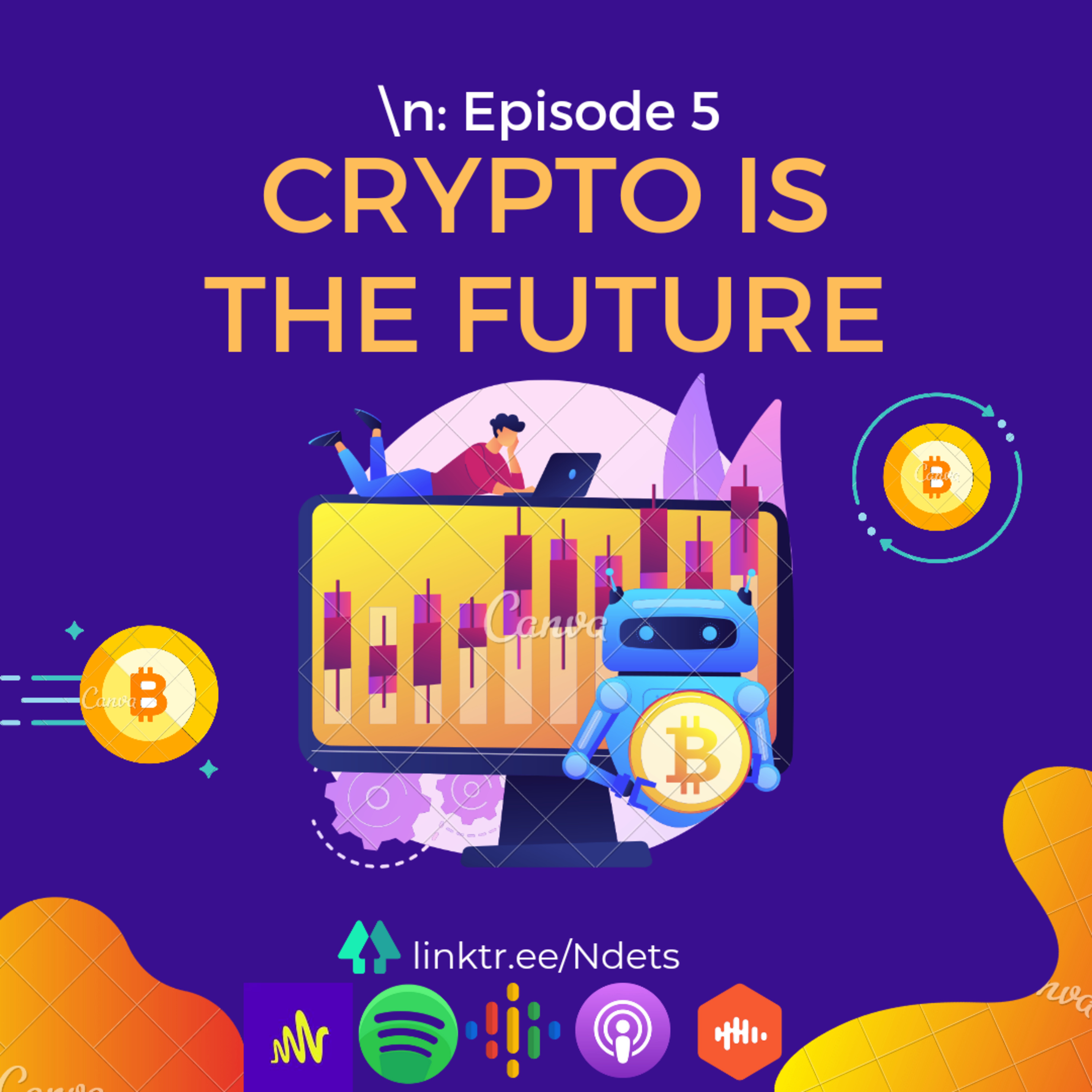("Crypto == future \n");