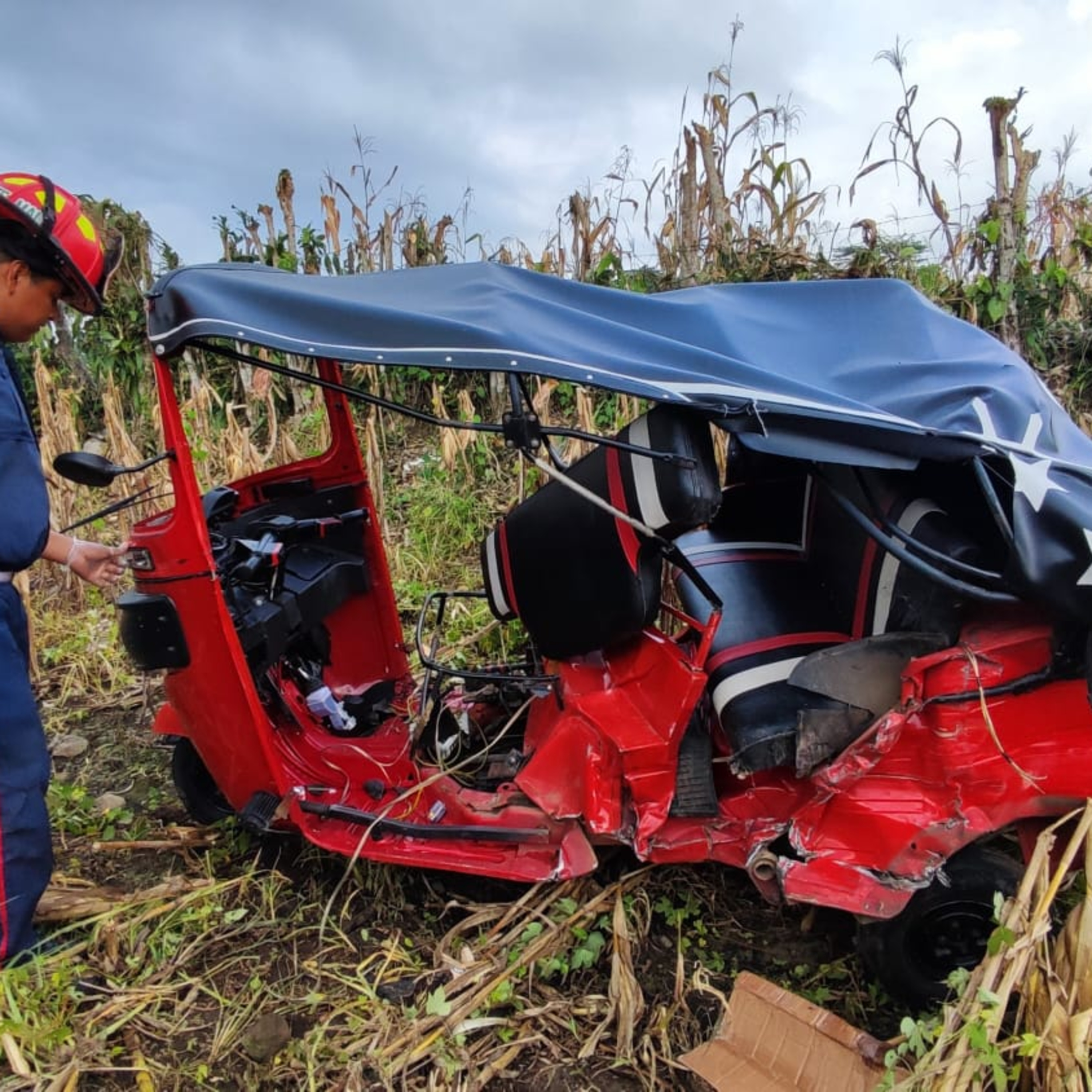 Mototaxi fue colisionado por un vehículo en el municipio de Catarina, San Marcos, el piloto resultó herido. episode artwork