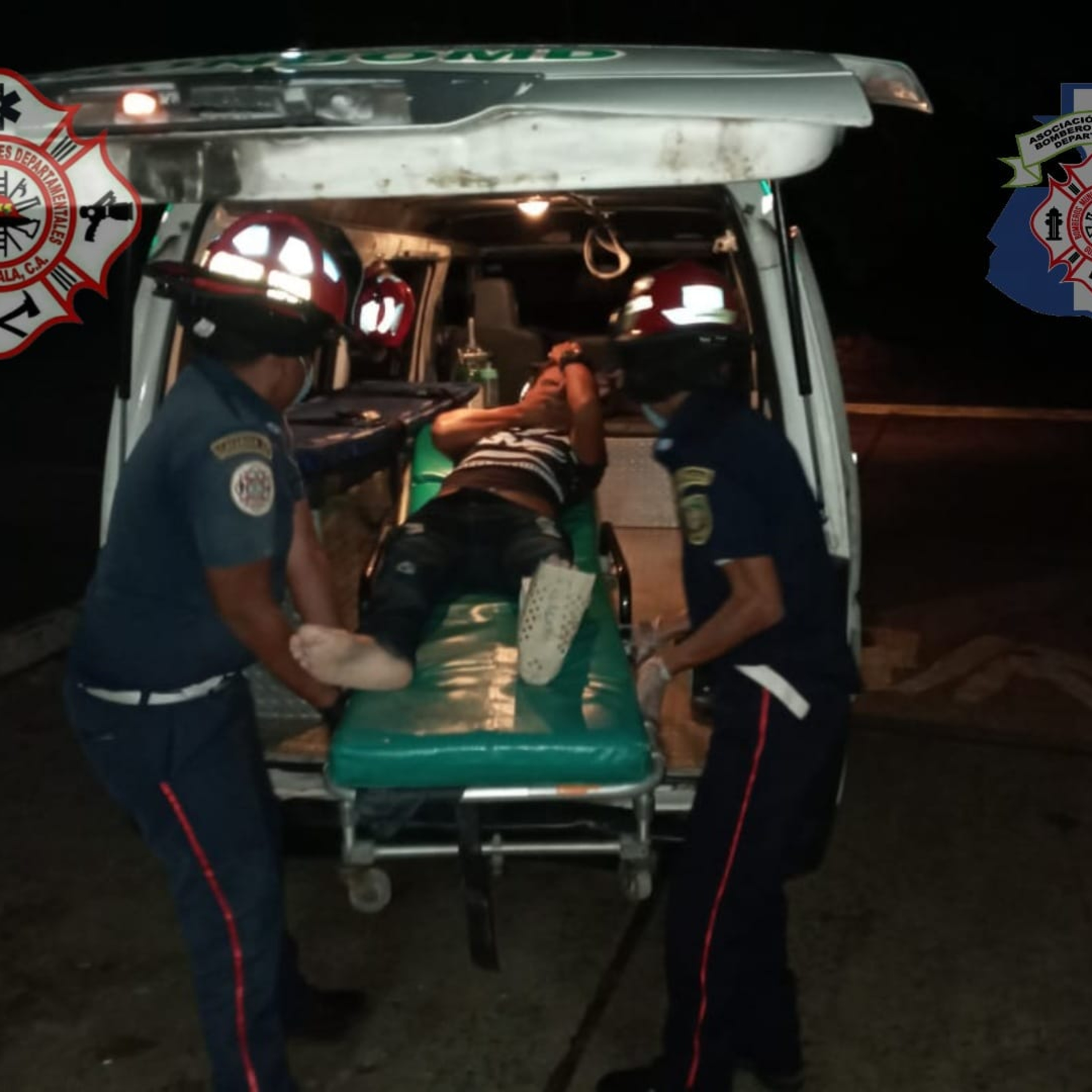 En el municipio de Catarina, San Marcos un motorista resultó herido luego de sufrir un accidente de tránsito. episode artwork