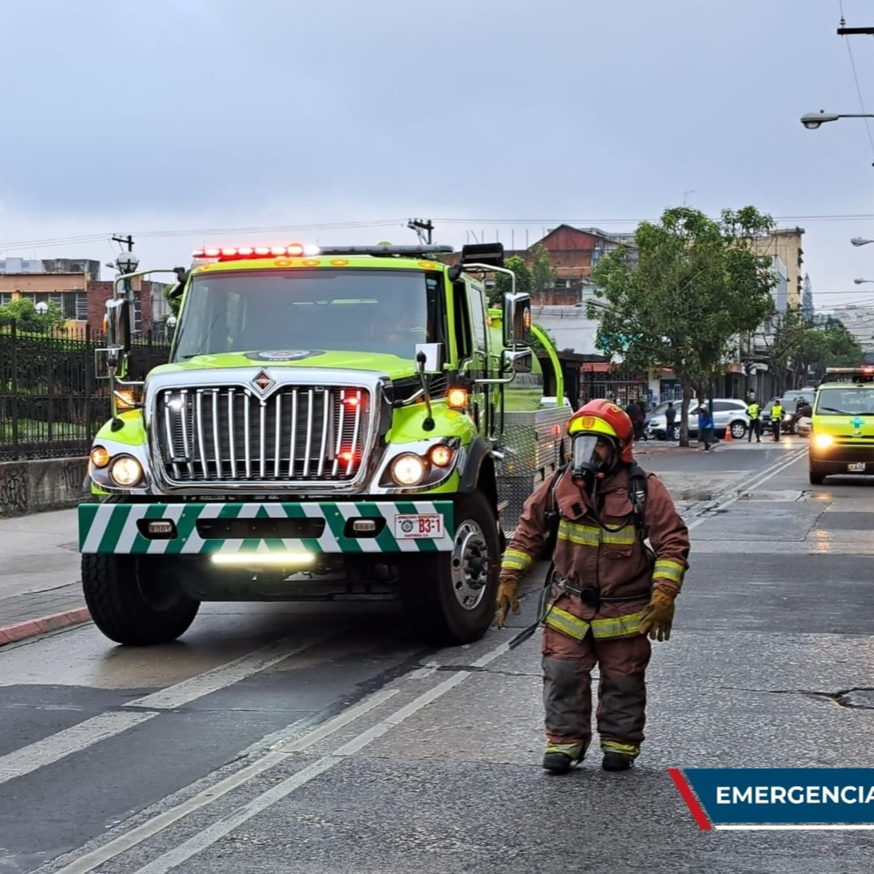 Evacuan a personas por fuga de gas en zona 1 de la Ciudad de Guatemala, la emergencia se originó dentro de una panadería debido al desgaste que presenta un cilindro de GLP. episode artwork