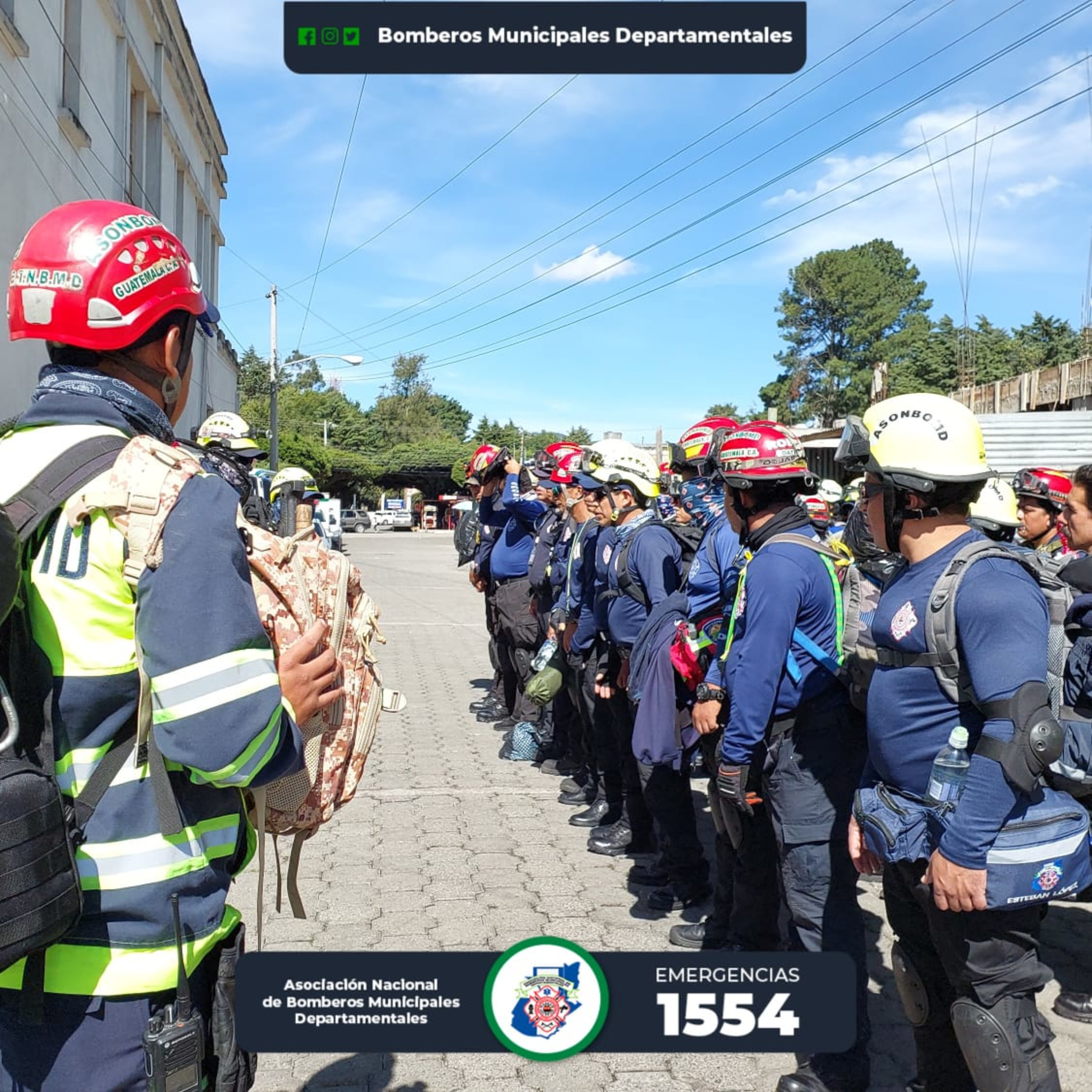 Elementos del casco rojo recibieron capacitación por parte de la Patrulla de Rescate Nacional. episode artwork