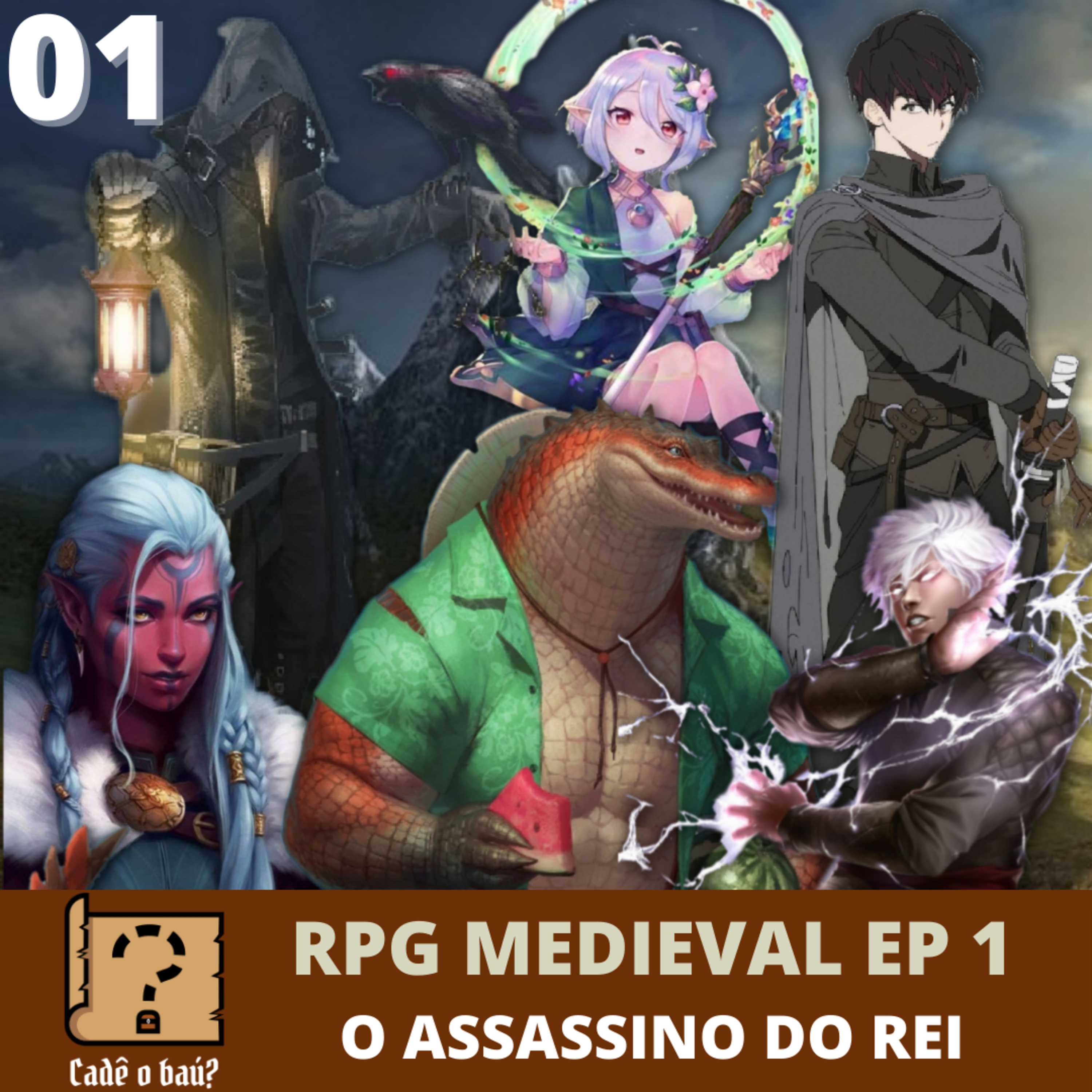 01 RPG Medieval EP 1 - O assassino do rei - Cadê o Baú? episode artwork