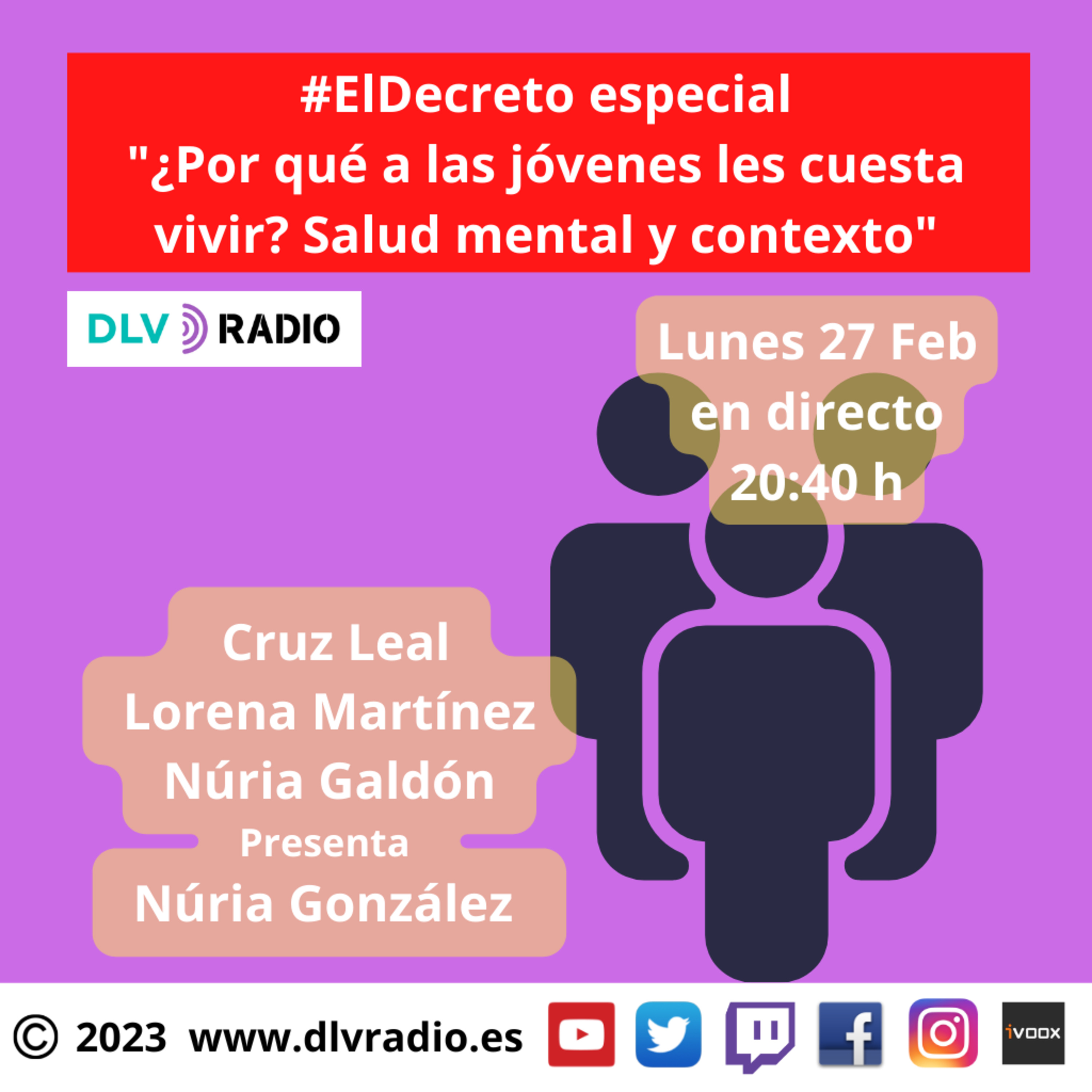 ¿Por qué a las jóvenes les cuesta vivir? Salud mental y contexto