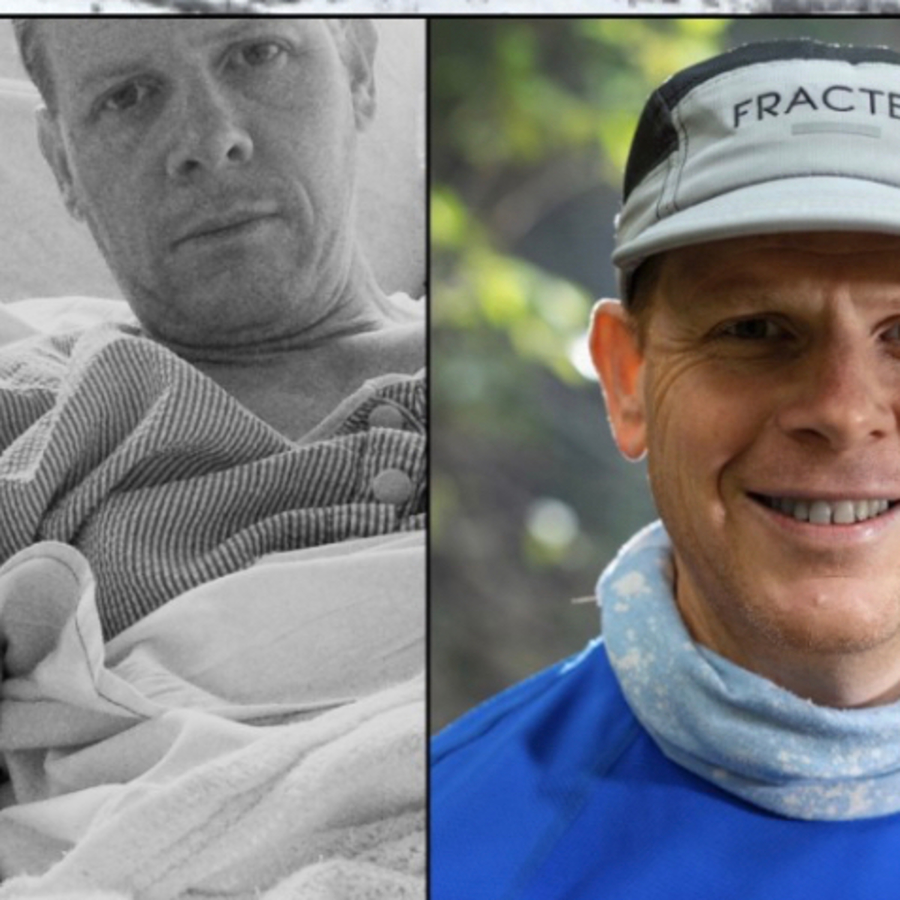 Ashley Druve; runner and inspirational guy!