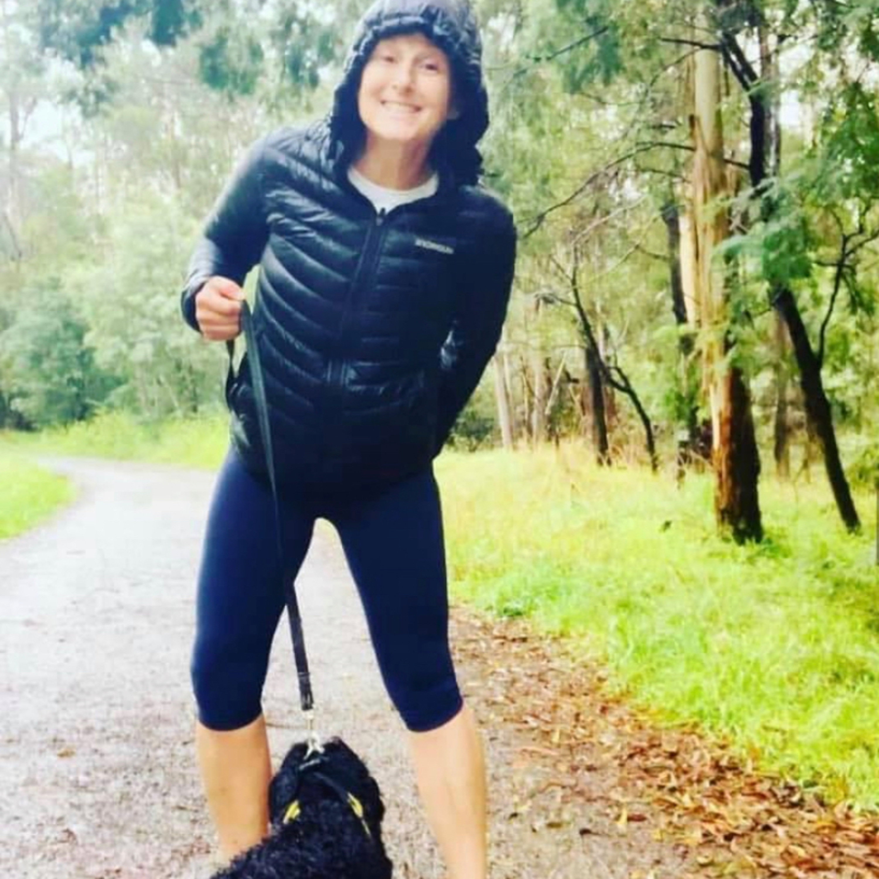 Kellie Macknamara: Runner and breast cancer survivor.