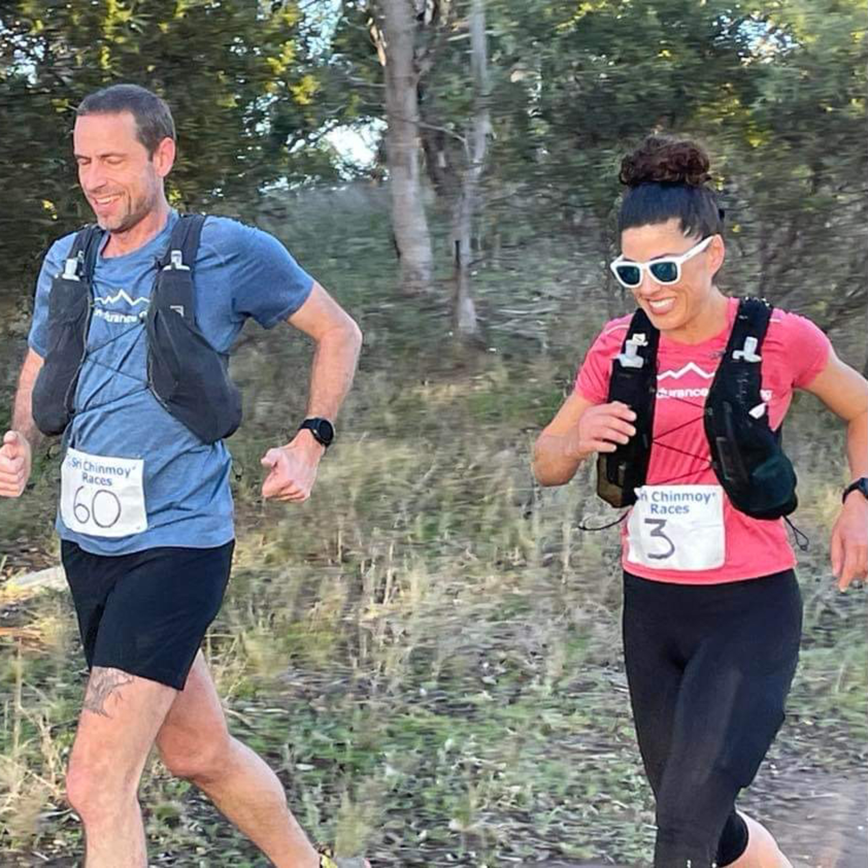 Ron and I ran the Sri Chinmoy 100k!