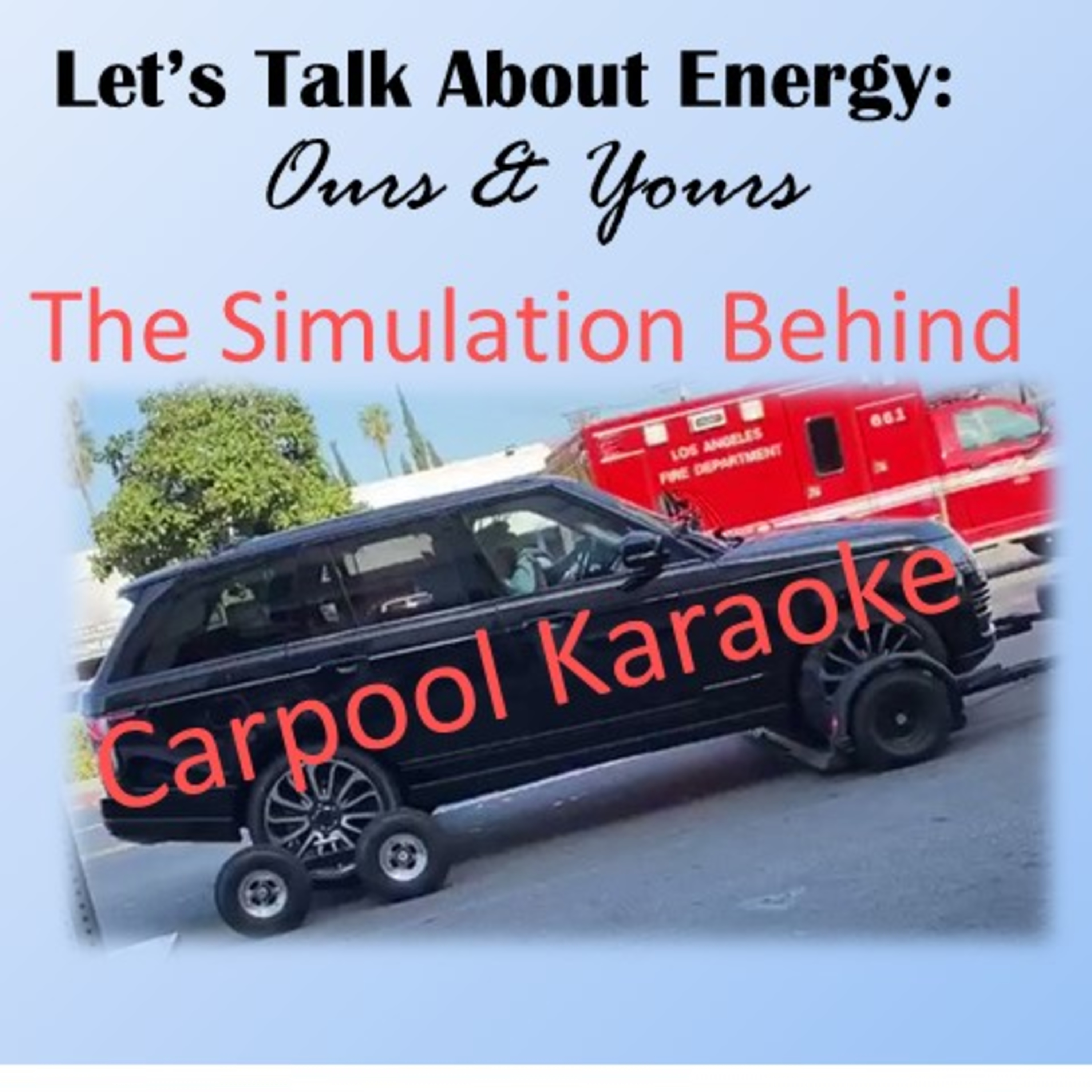 The Simulation behind Carpool Karaoke episode artwork