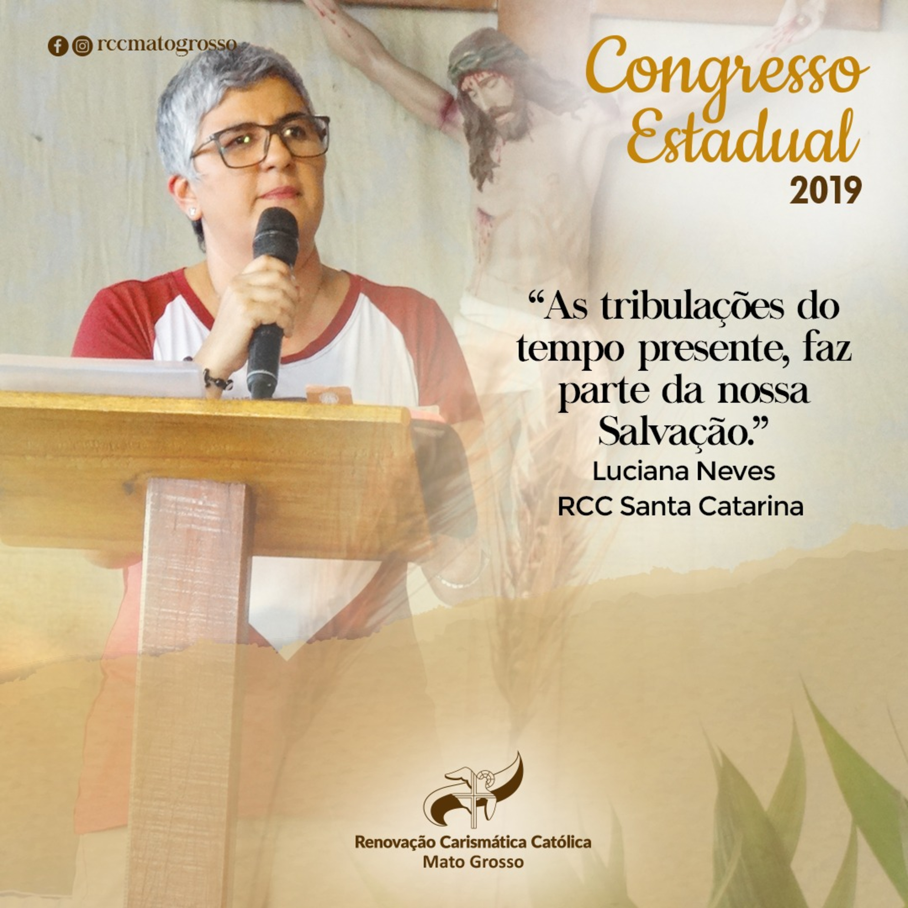 04# CE2019- 2. Pregação: A experiência com o Batismo no Espírito Santo nos santifica com Luciana Neves episode artwork