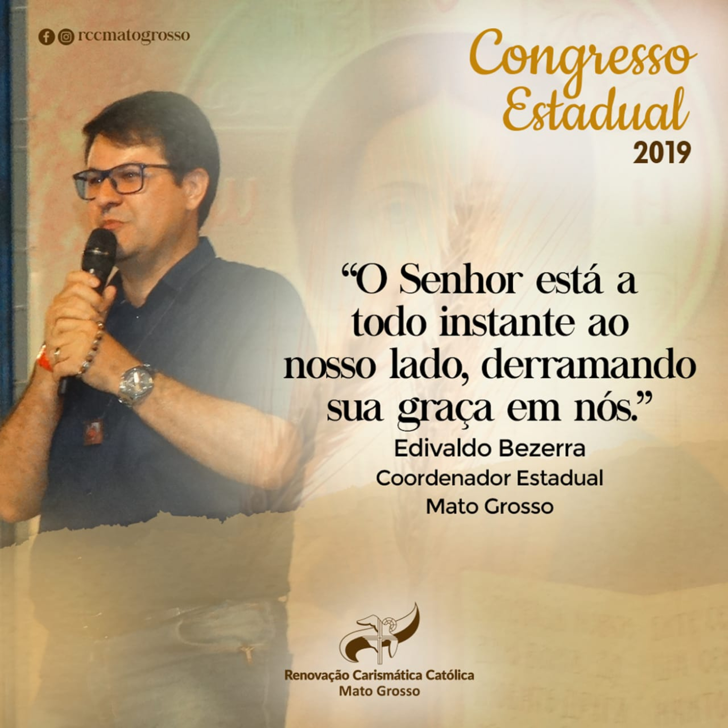 06# CE2019- 4. Pregação: Ele virá a nós como chuva! Vomo a chuva da primavera que irriga a terra com Edvaldo Bezzera episode artwork