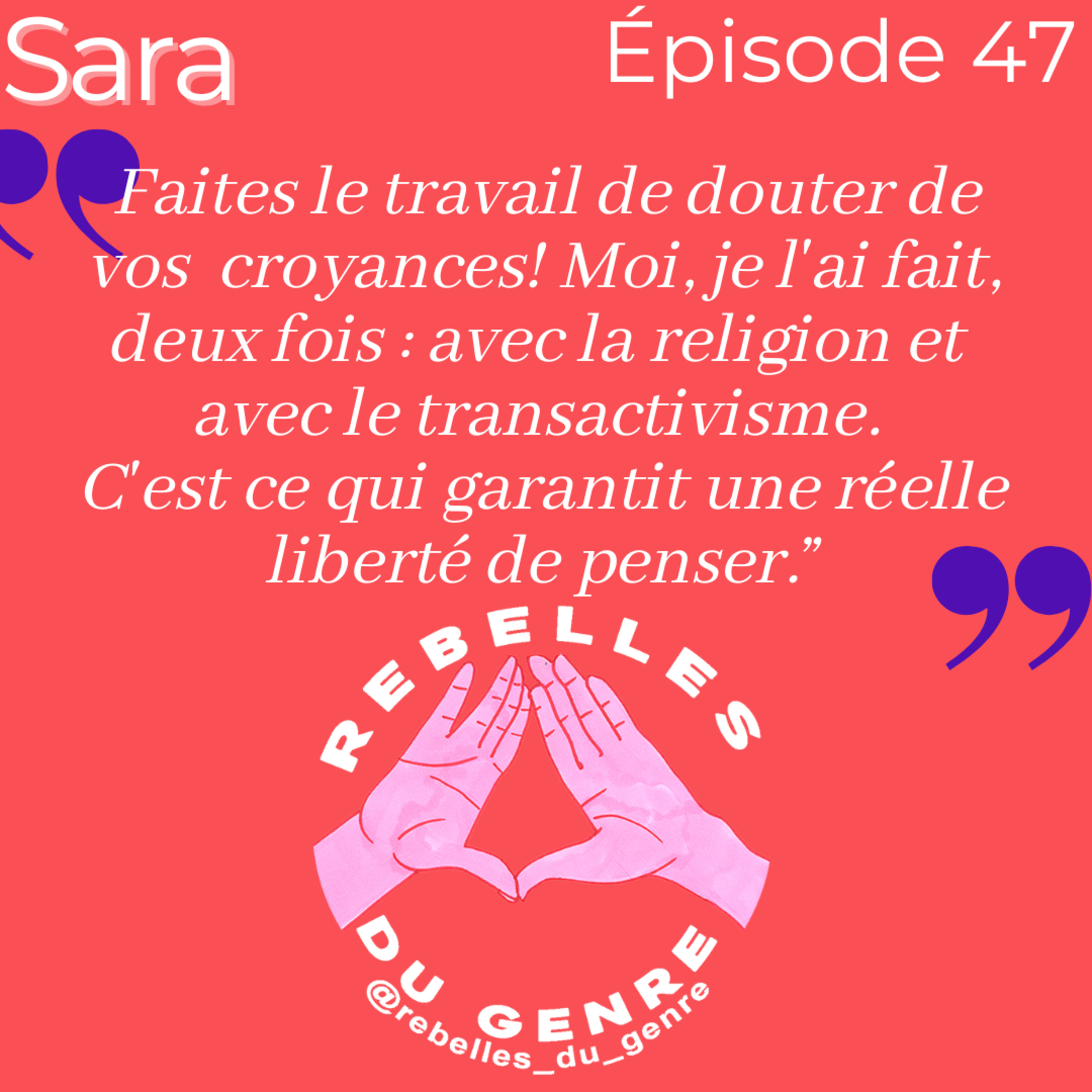 Rebelles du genre.