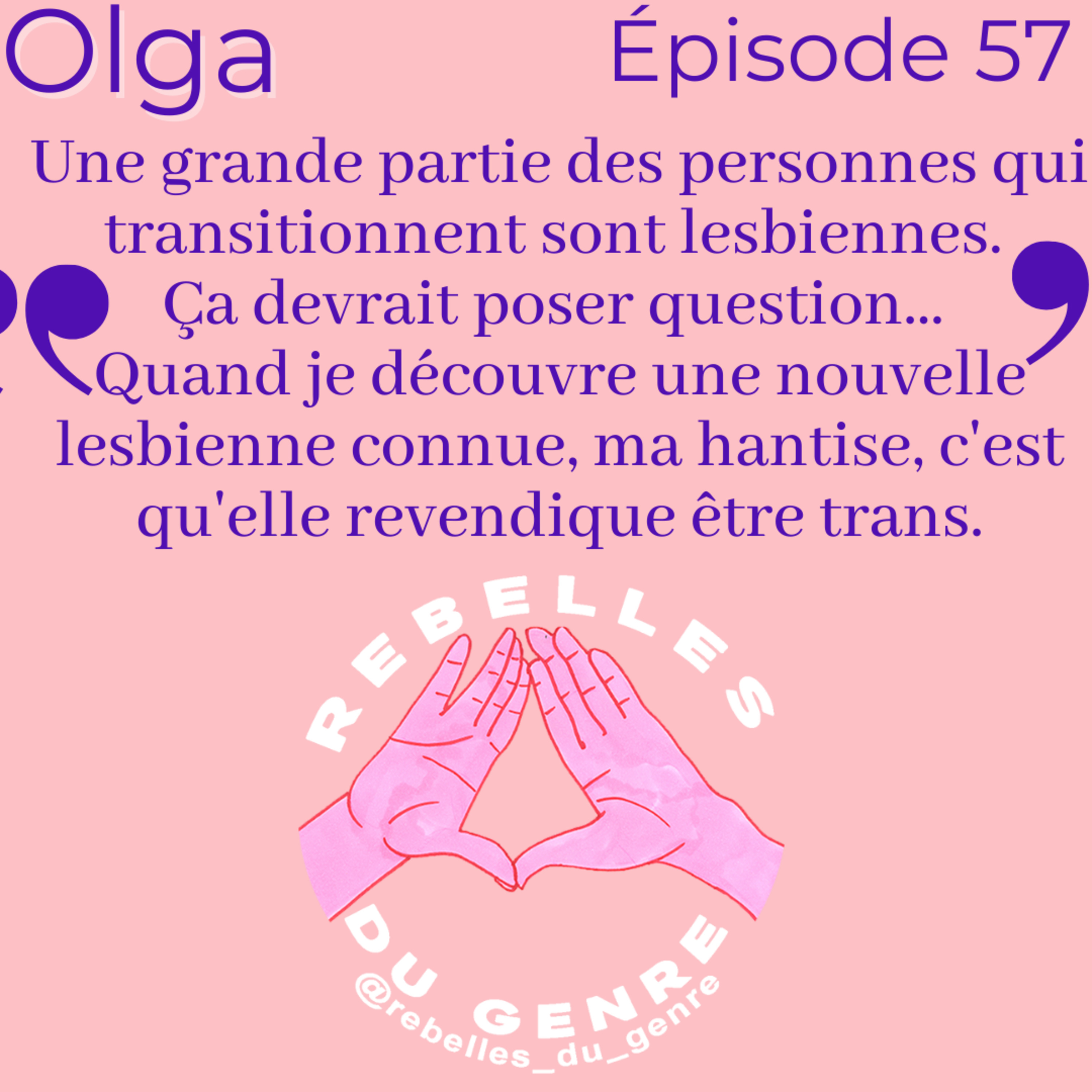 Rebelles du genre.