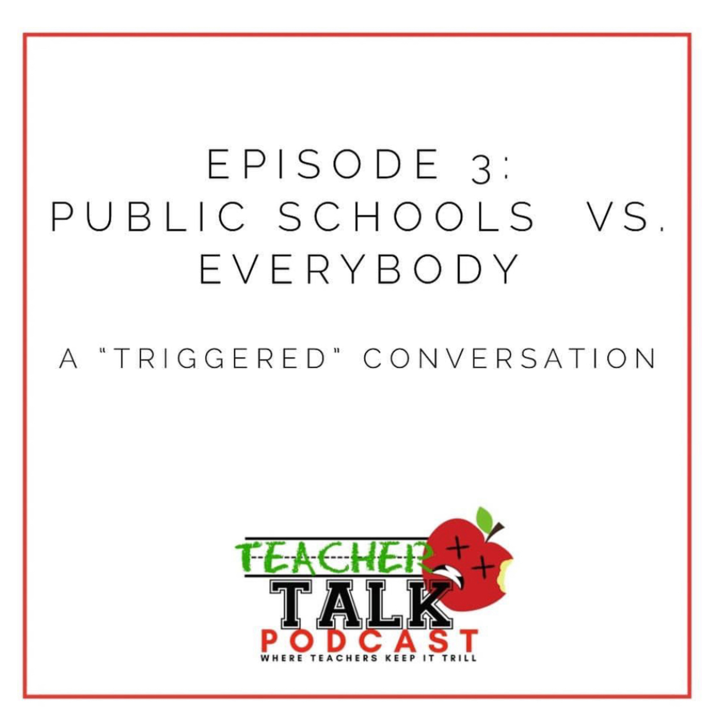Episode 3: Public Education vs. Everybody -A "triggered" conversation Episode 3: Public Education vs. Everybody -A "triggered" conversation