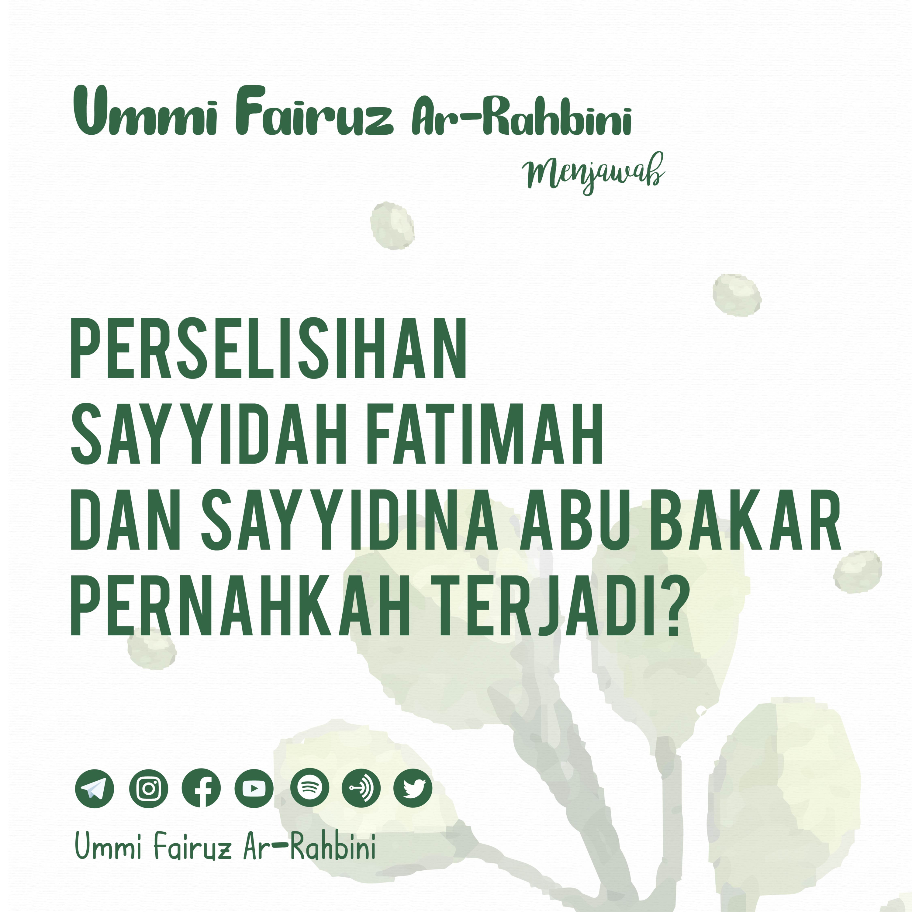 Ummi Fairuz Ar-Rahbini