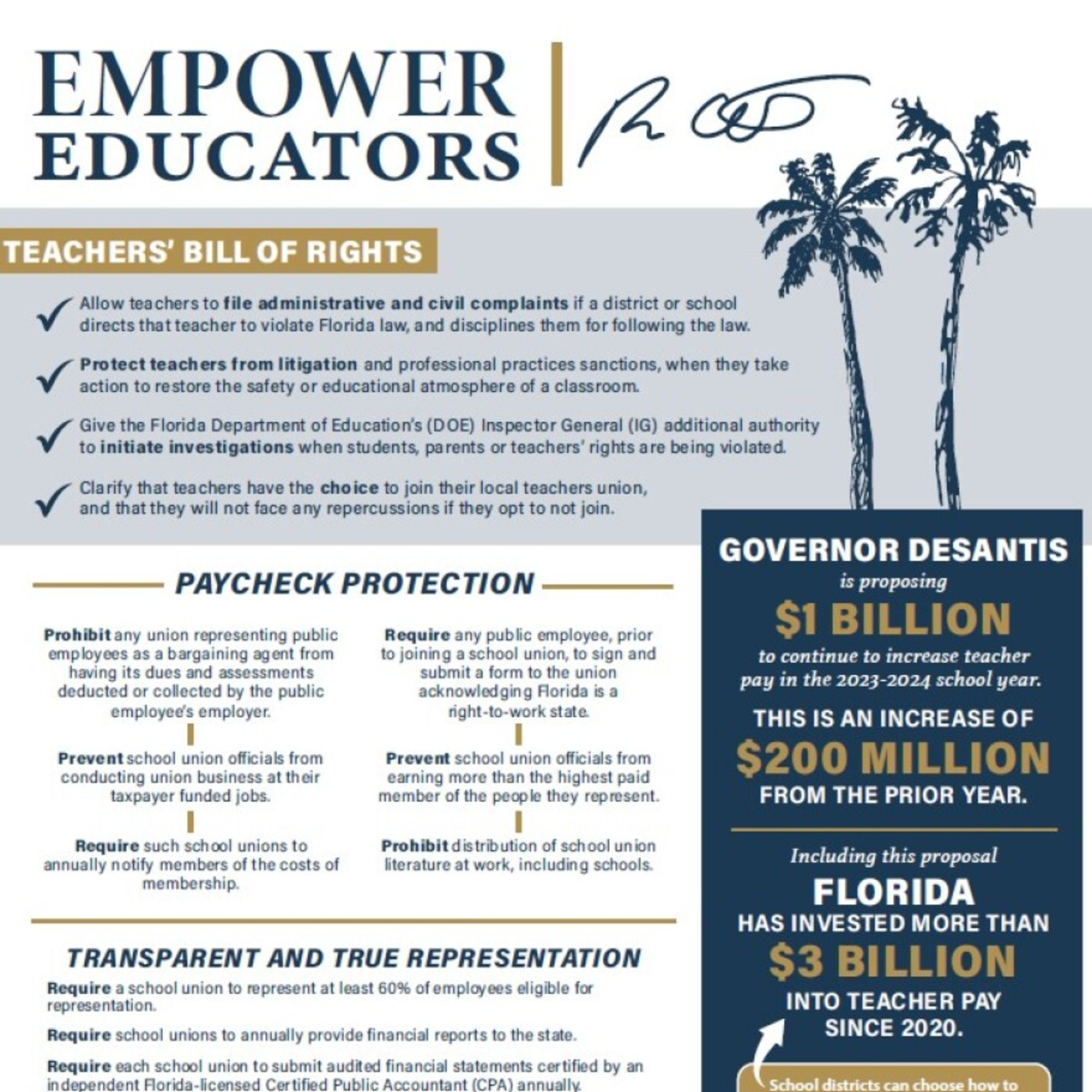 Ep. 1606: DeSantis Proposes Higher Pay & a Bill of Rights for Teachers + Atlanta Cops Arrest Rioters w/ Explosives episode artwork