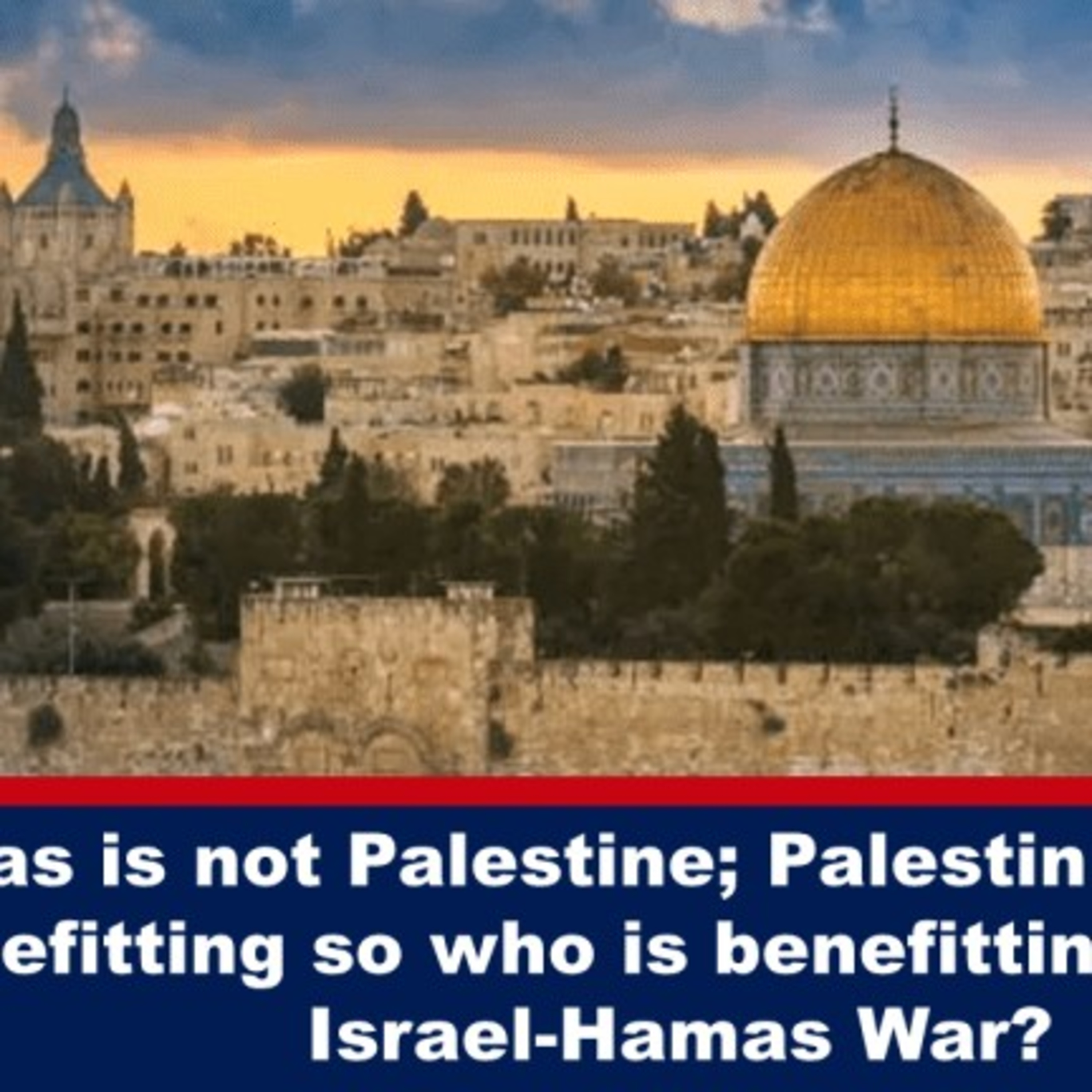 Hamas is not Palestine so Who's Benefiting & Why Jews are Calling for Peace  episode artwork