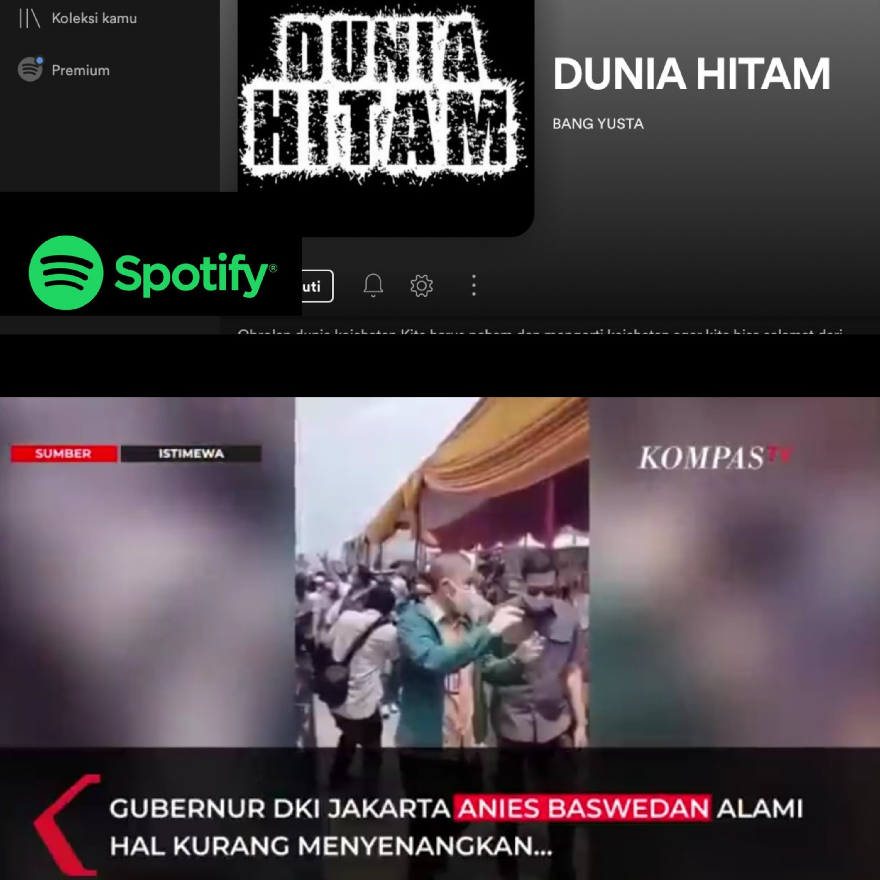 PODCAST DUNIA HITAM