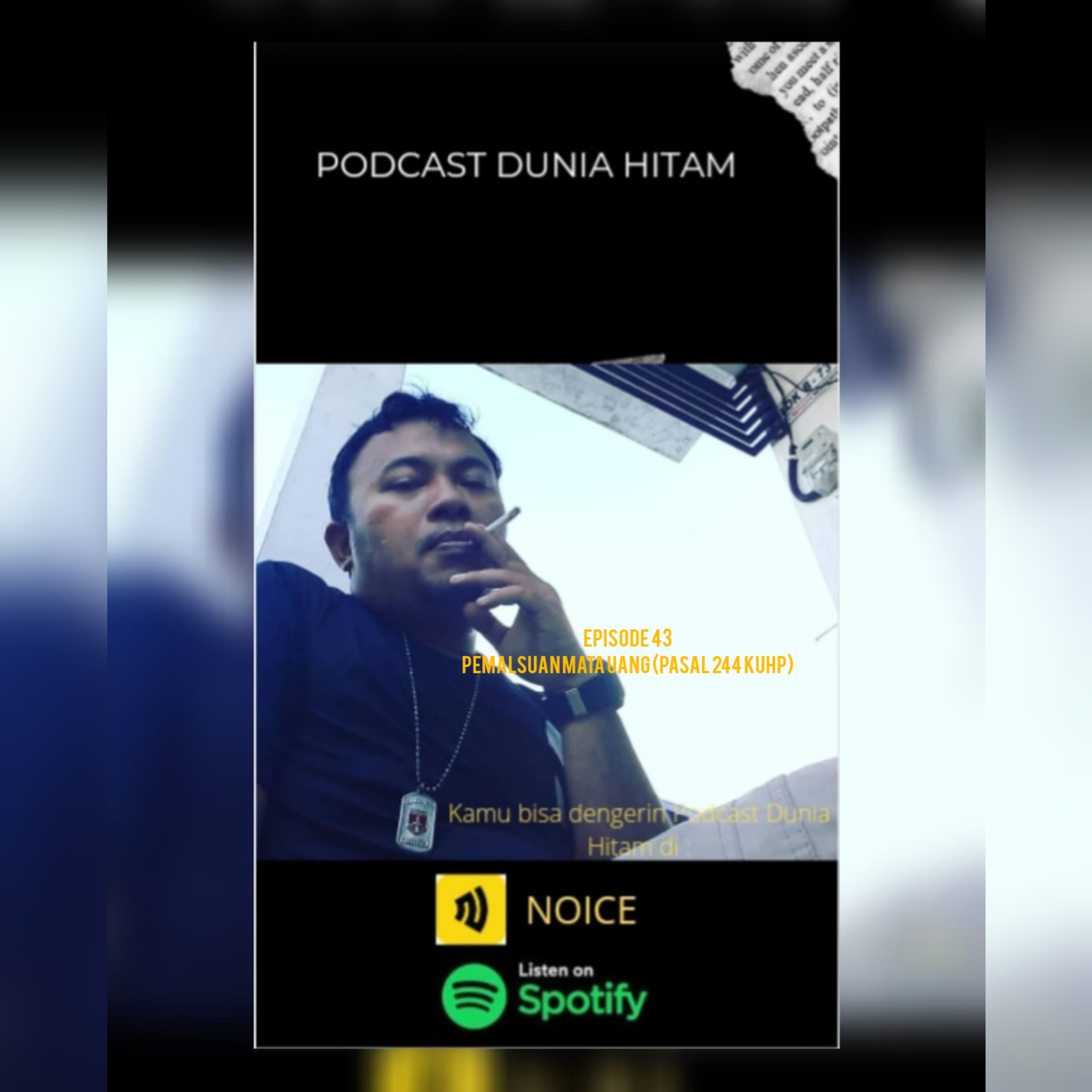 PODCAST DUNIA HITAM