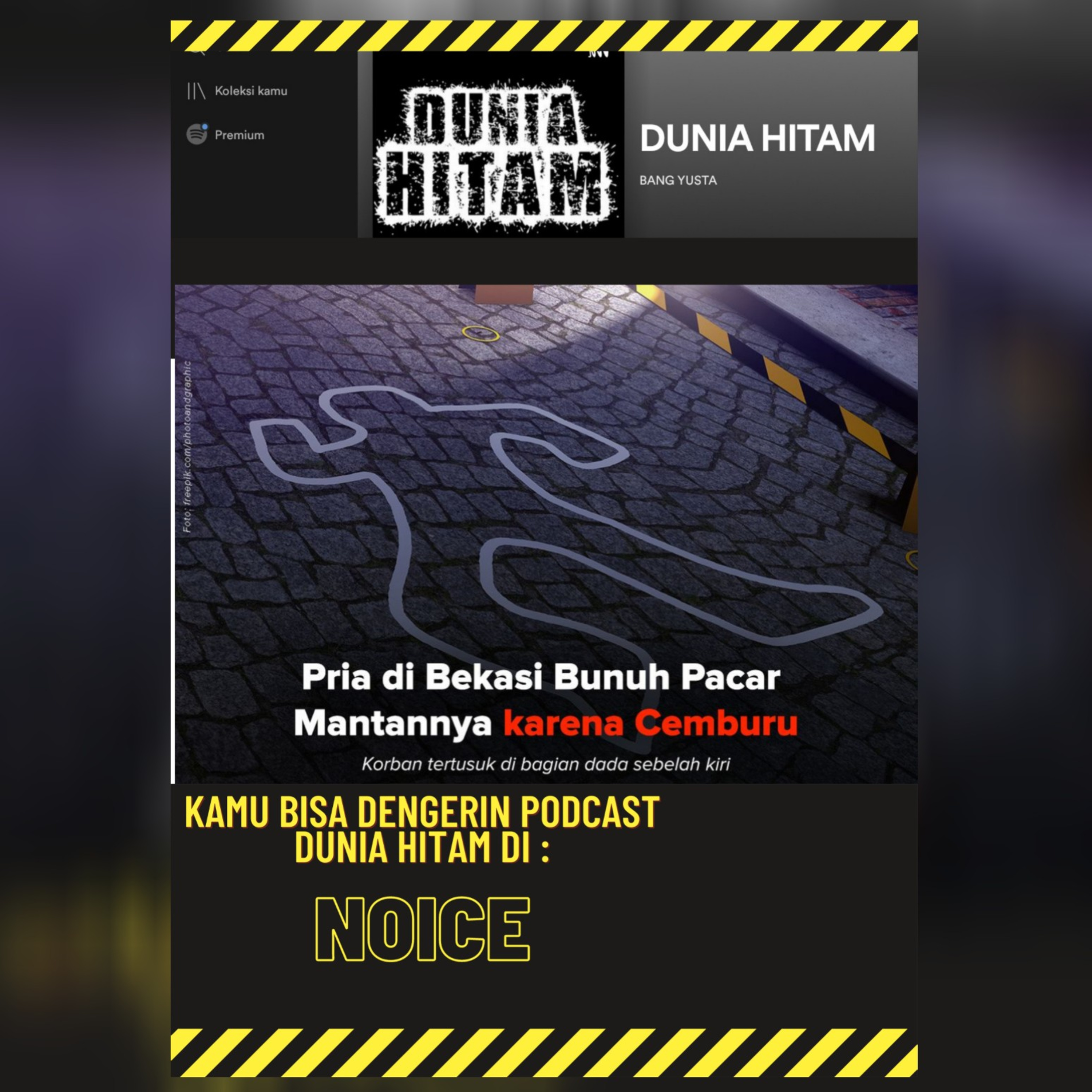 PODCAST DUNIA HITAM