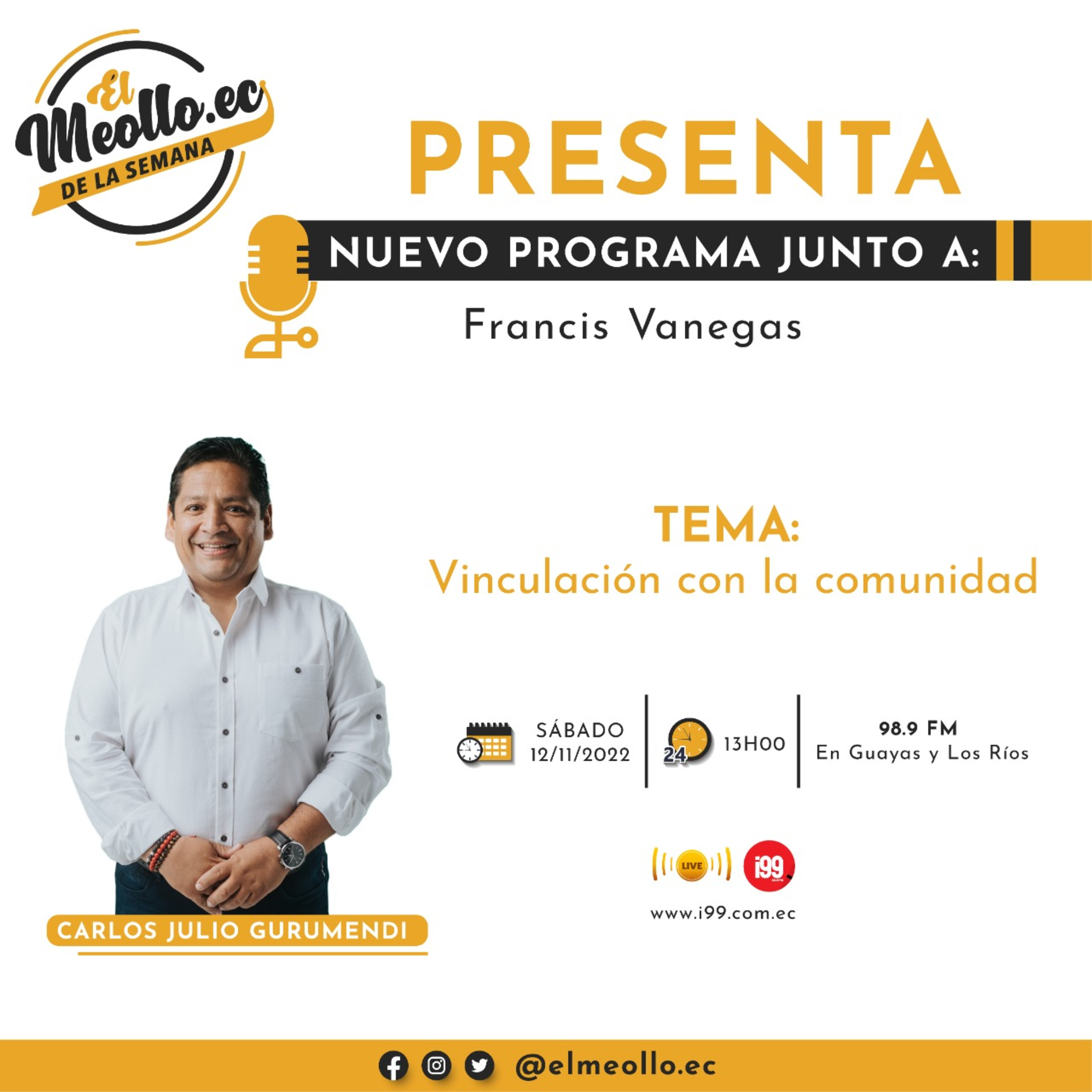 El Meollo de esta semana con Francis Vanegas