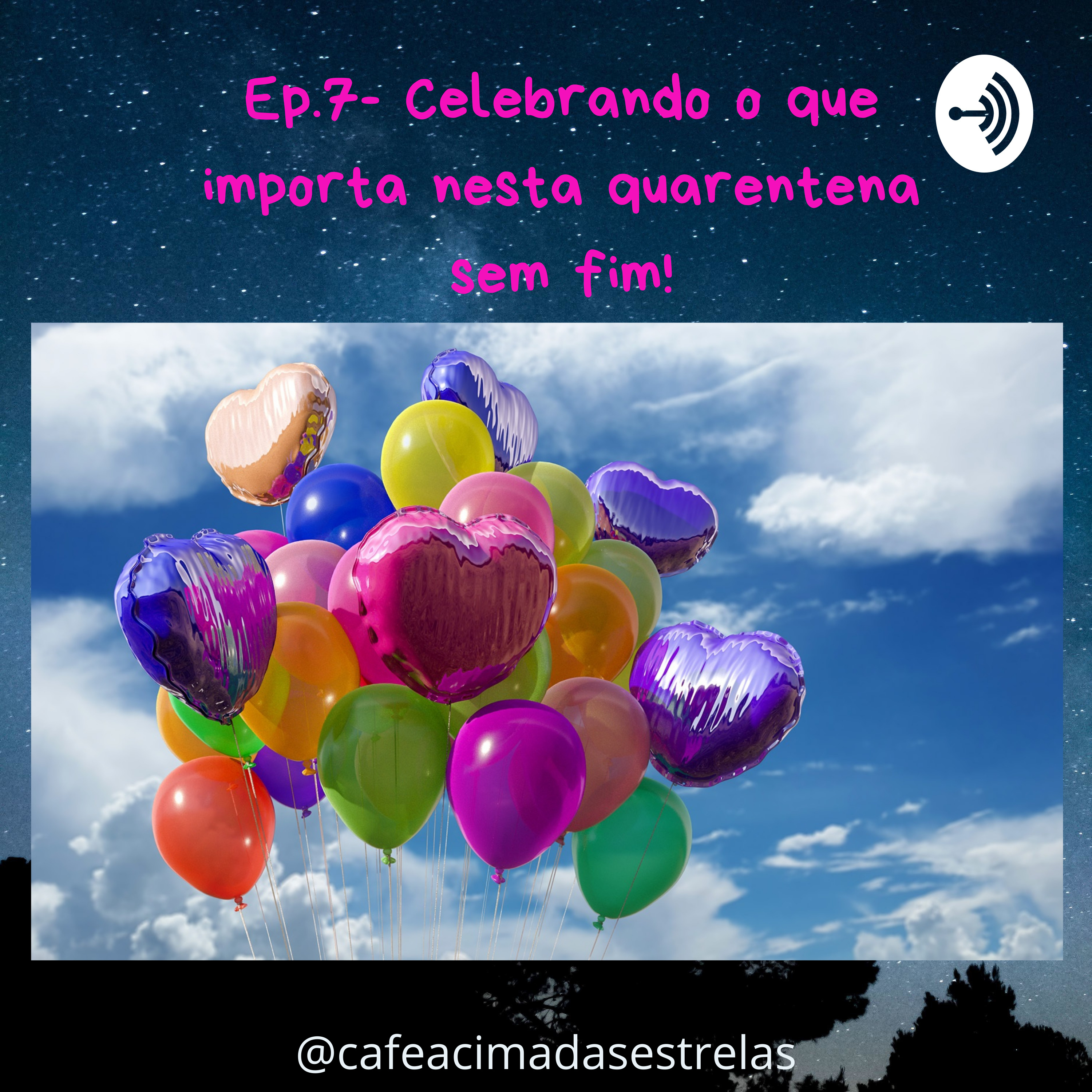 Café acima das estrelas