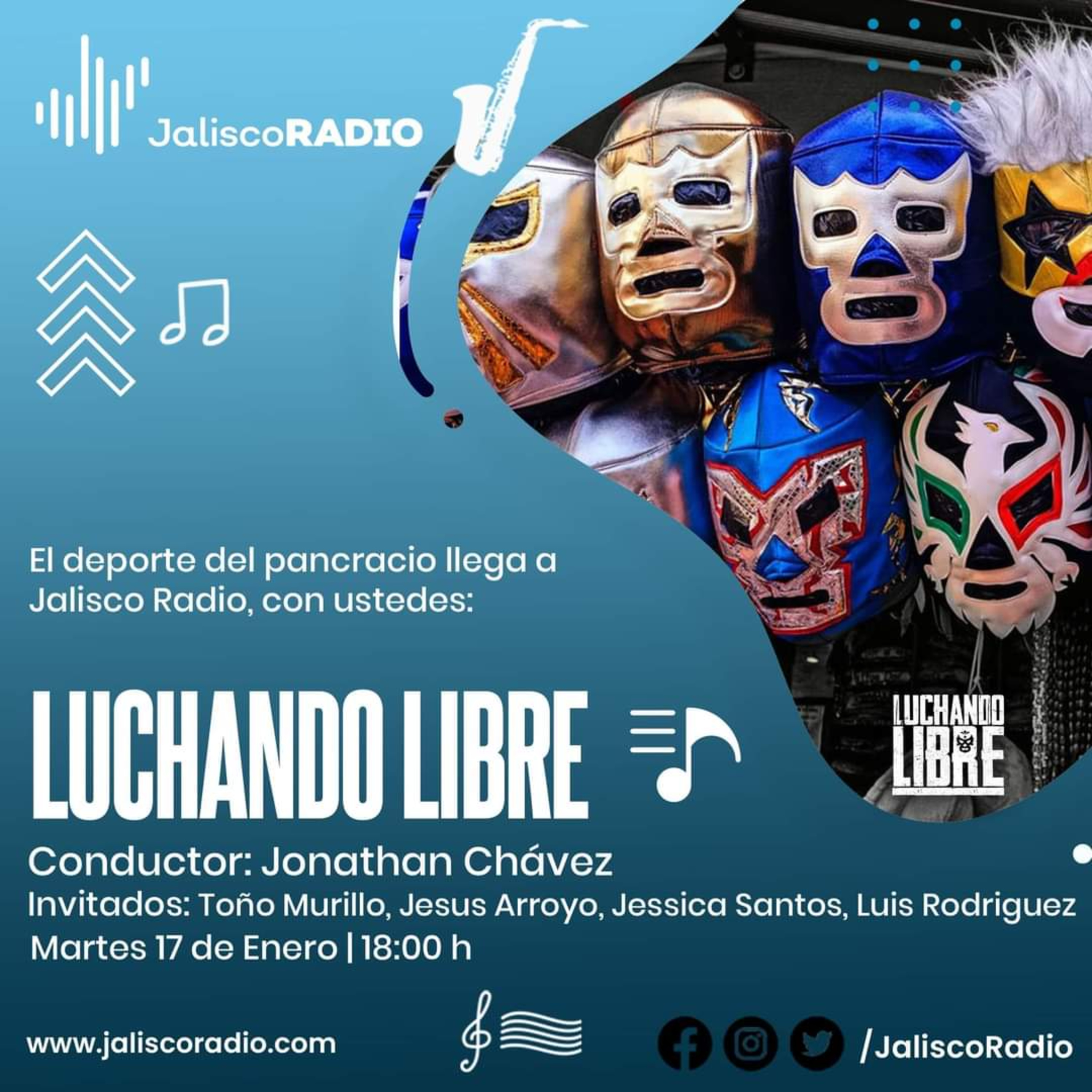 Luchando libre - 17 de Enero 2023
