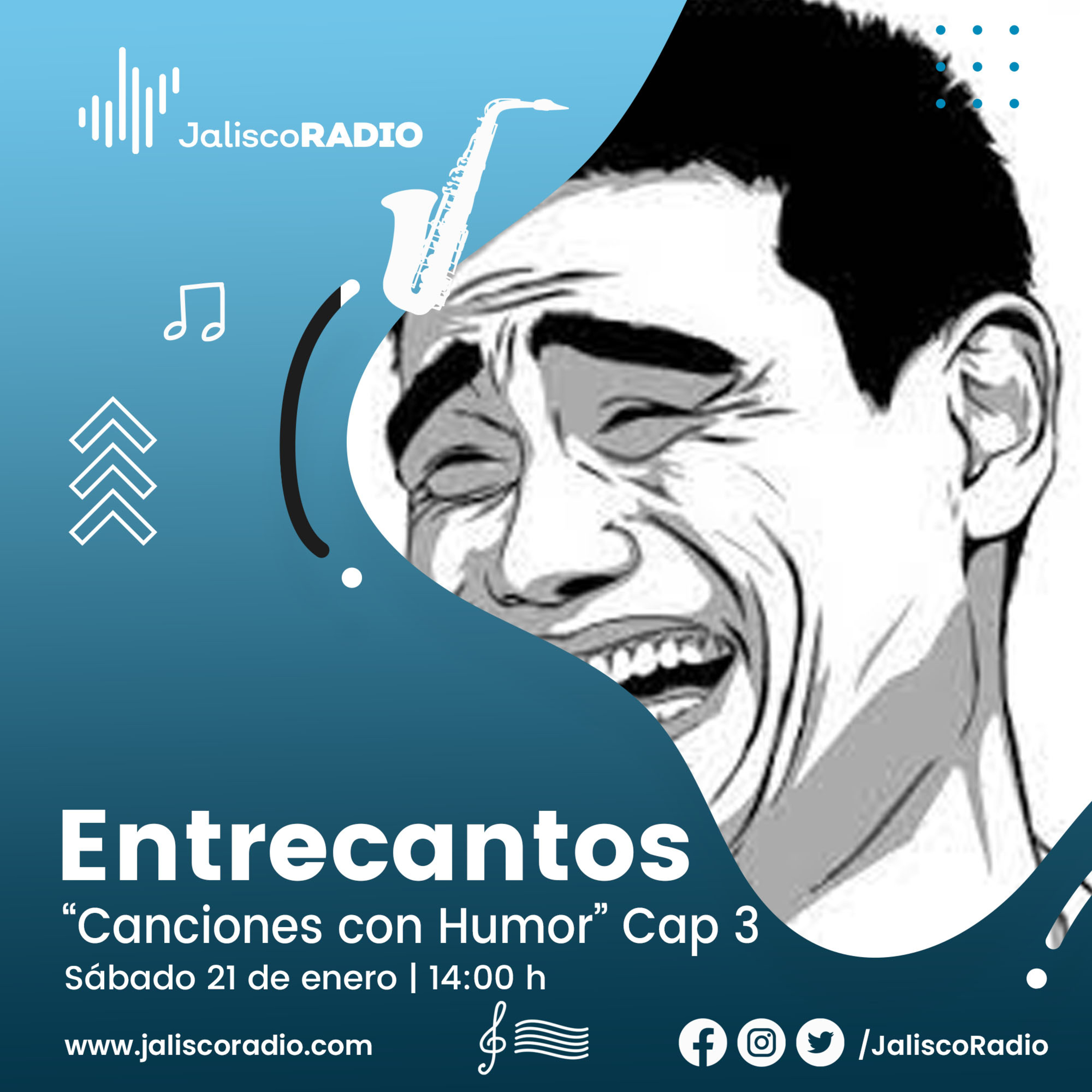 Entrecantos - Canciones con Humor cap. 3 - 21 de Enero 2023  episode artwork