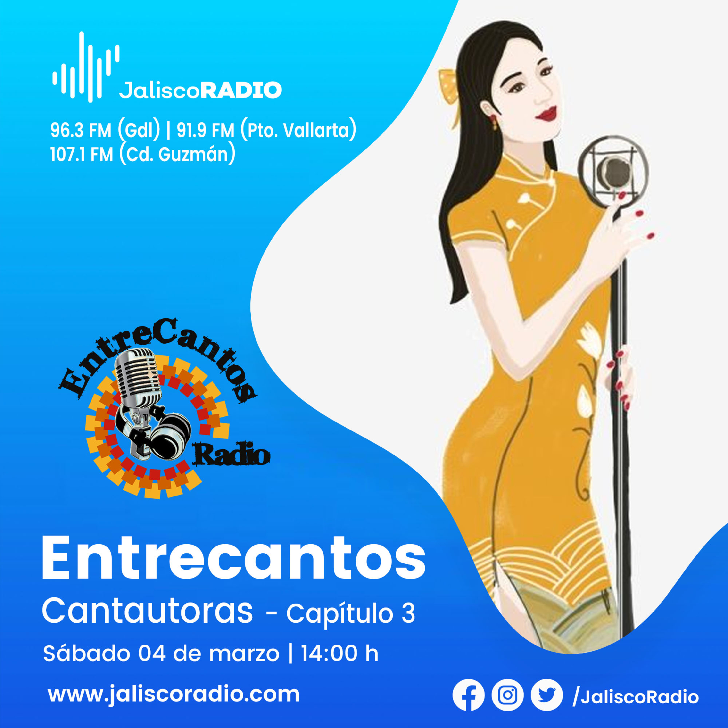 Entrecantos - 04 de Marzo 2023 - Cantautoras cap. 3 episode artwork