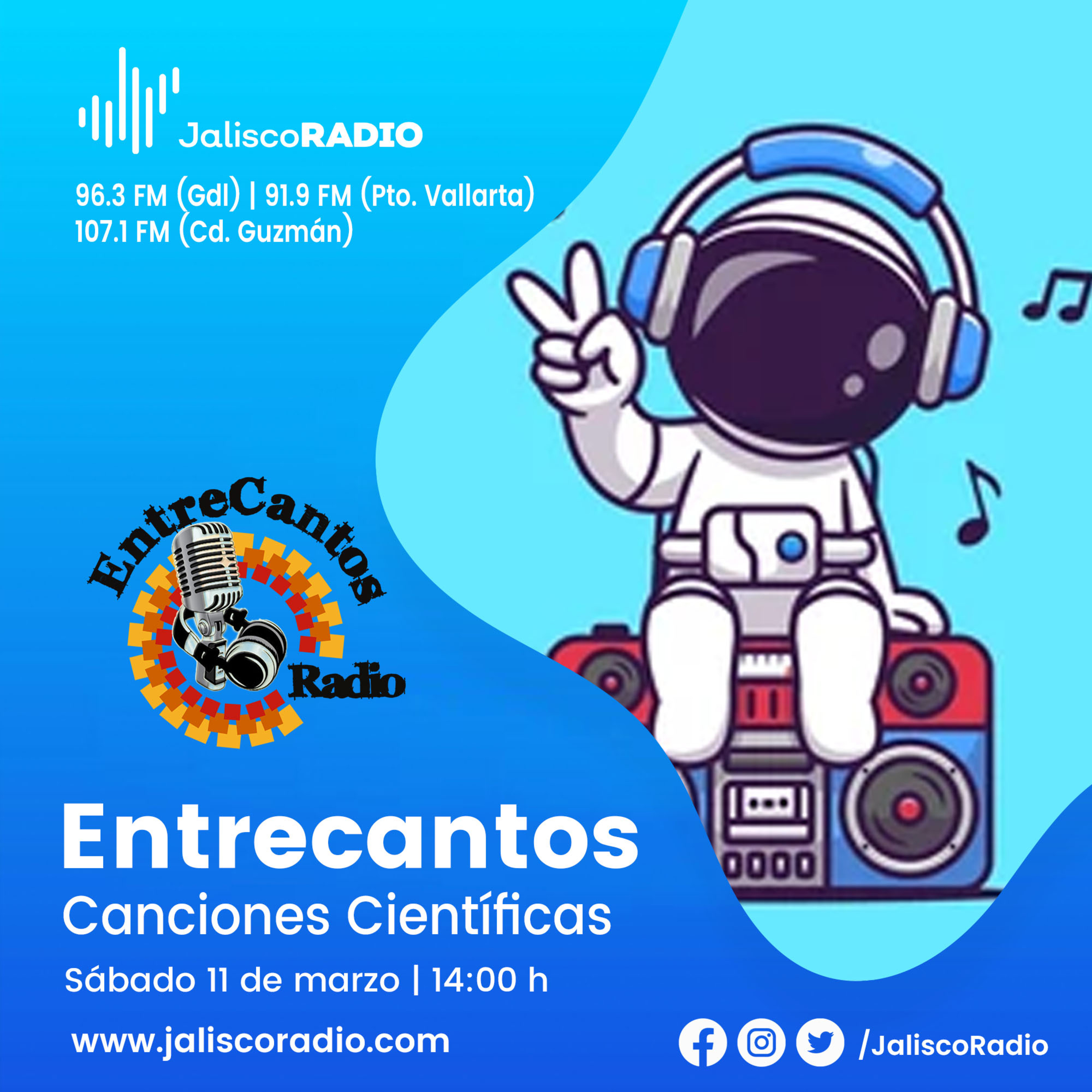 Entrecantos - 11 de Marzo 2023 - Canciones científicas episode artwork