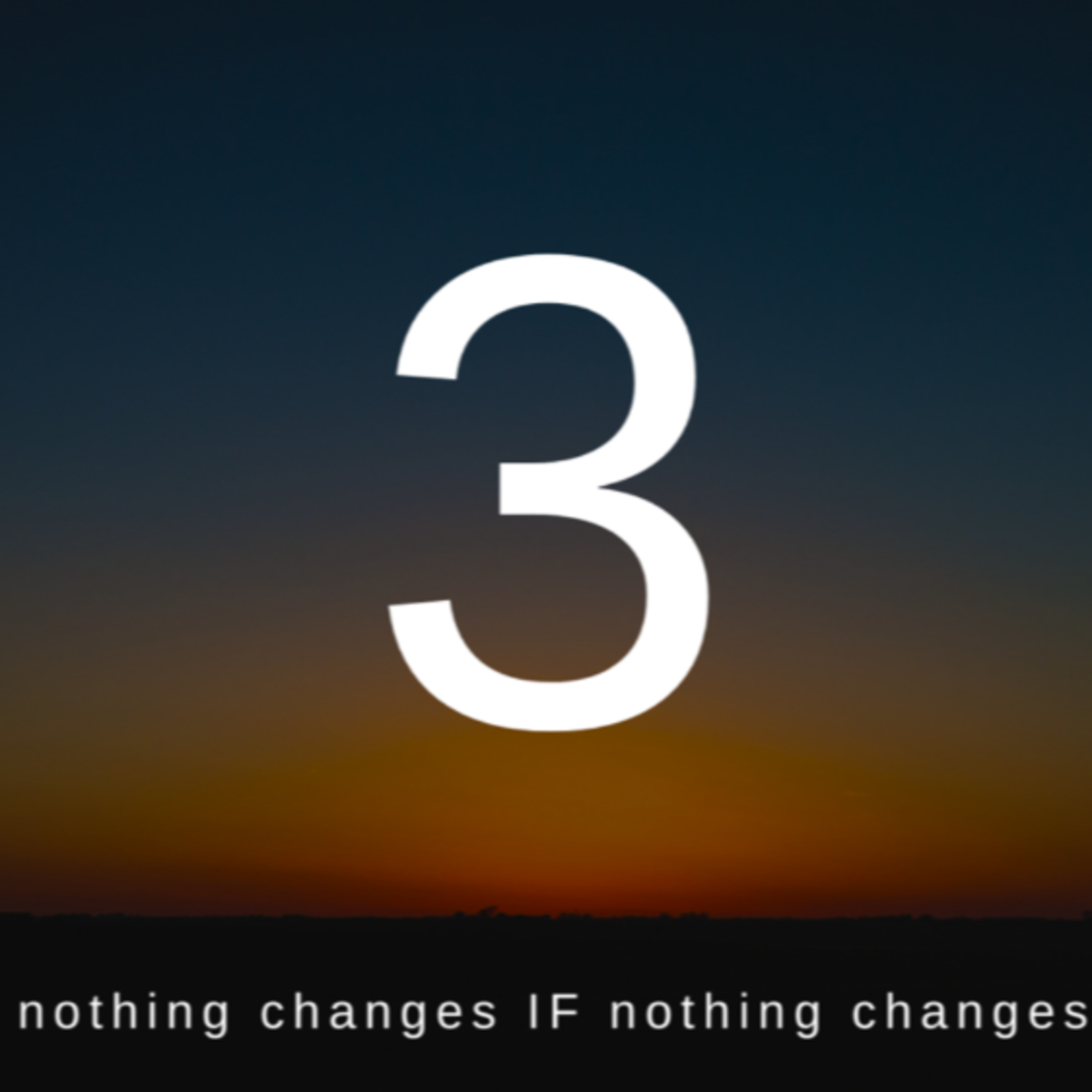 nothing changes IF nothing changes, Week 3, 5/3/2020 episode artwork