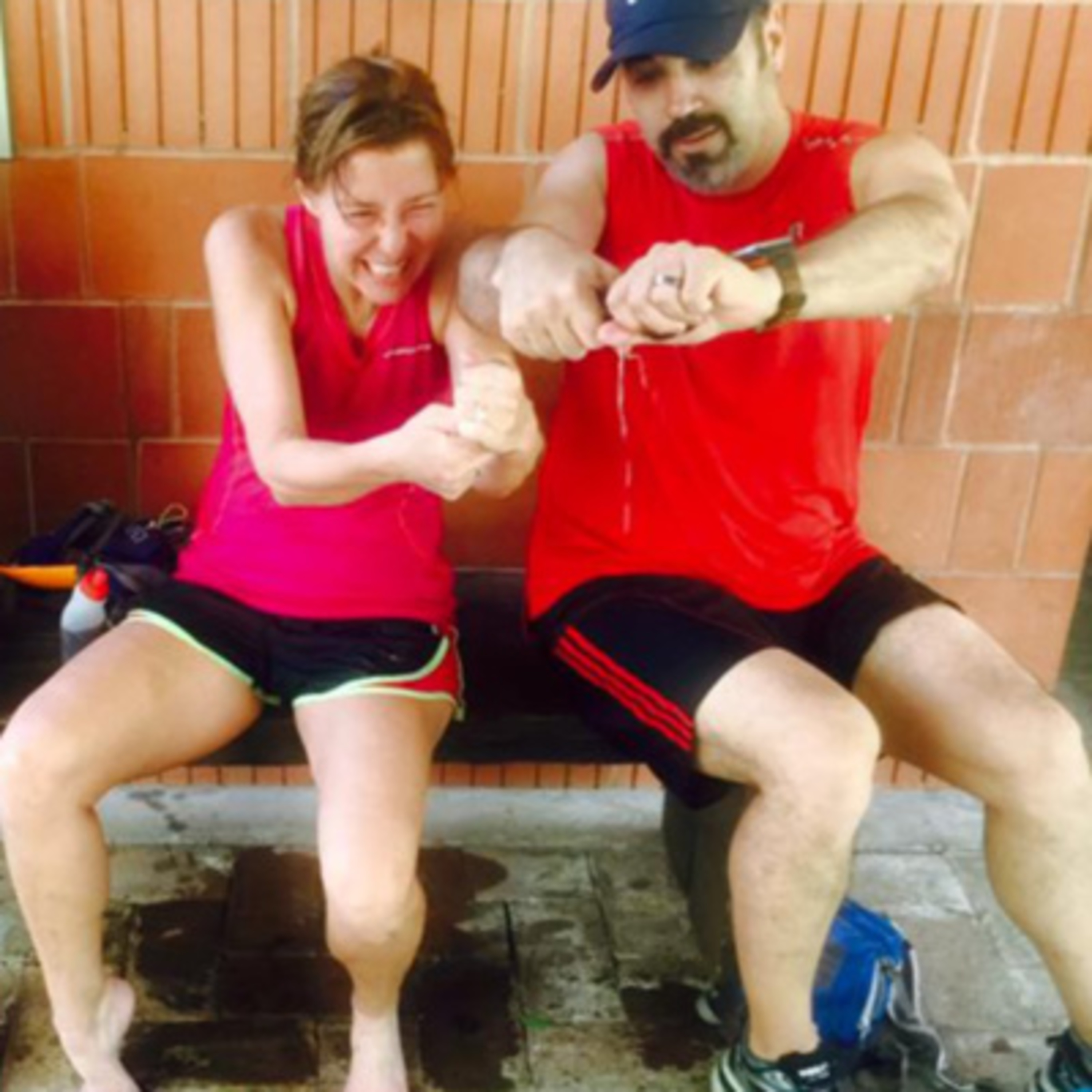 Two of the Sweatiest People You Will Ever Meet Talk About Summer Running