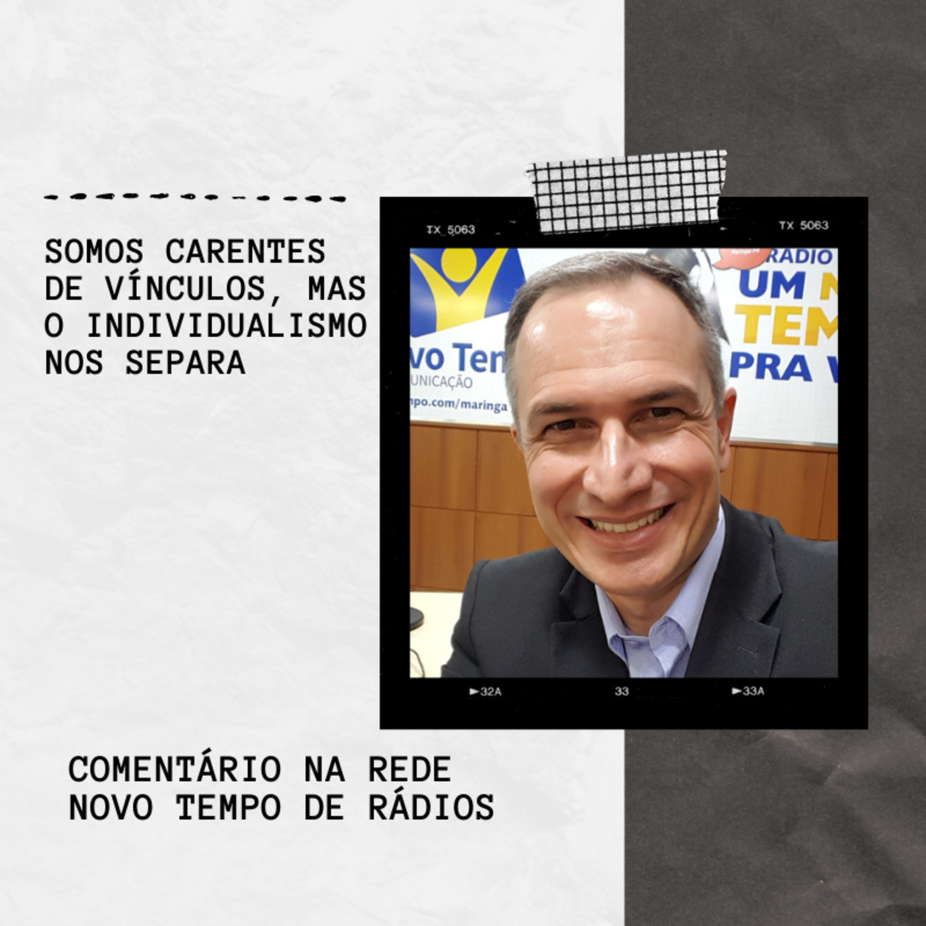 Somos carentes de vínculos, mas o individualismo nos separa  episode artwork