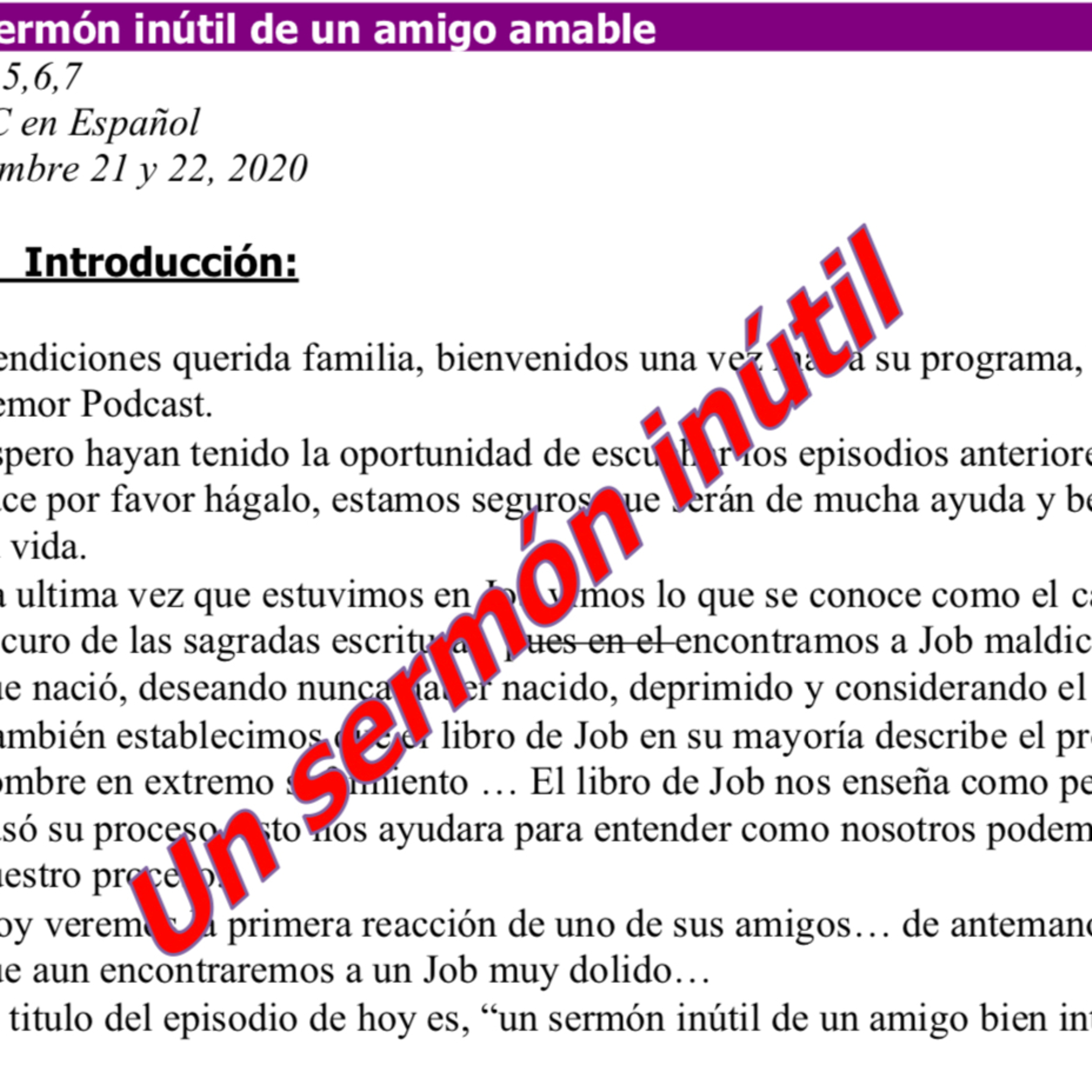 Enfrentando El Temor
