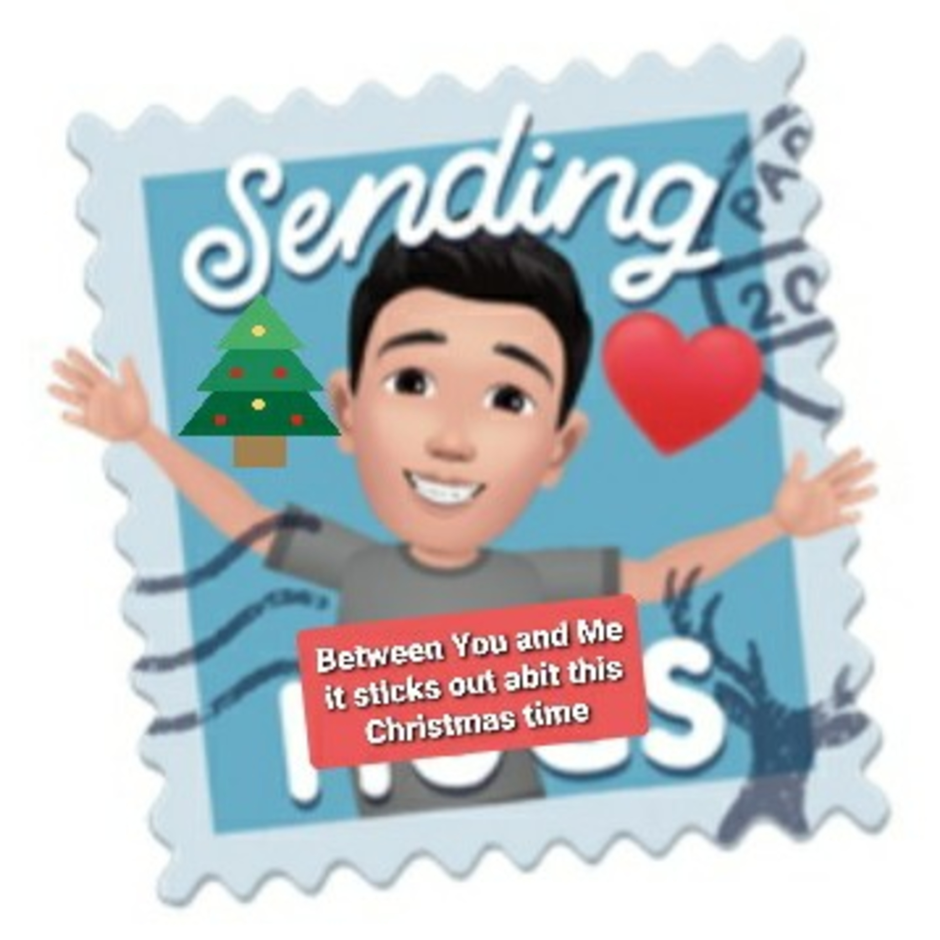 Between You and Me it sticks out abit this Christmas time
