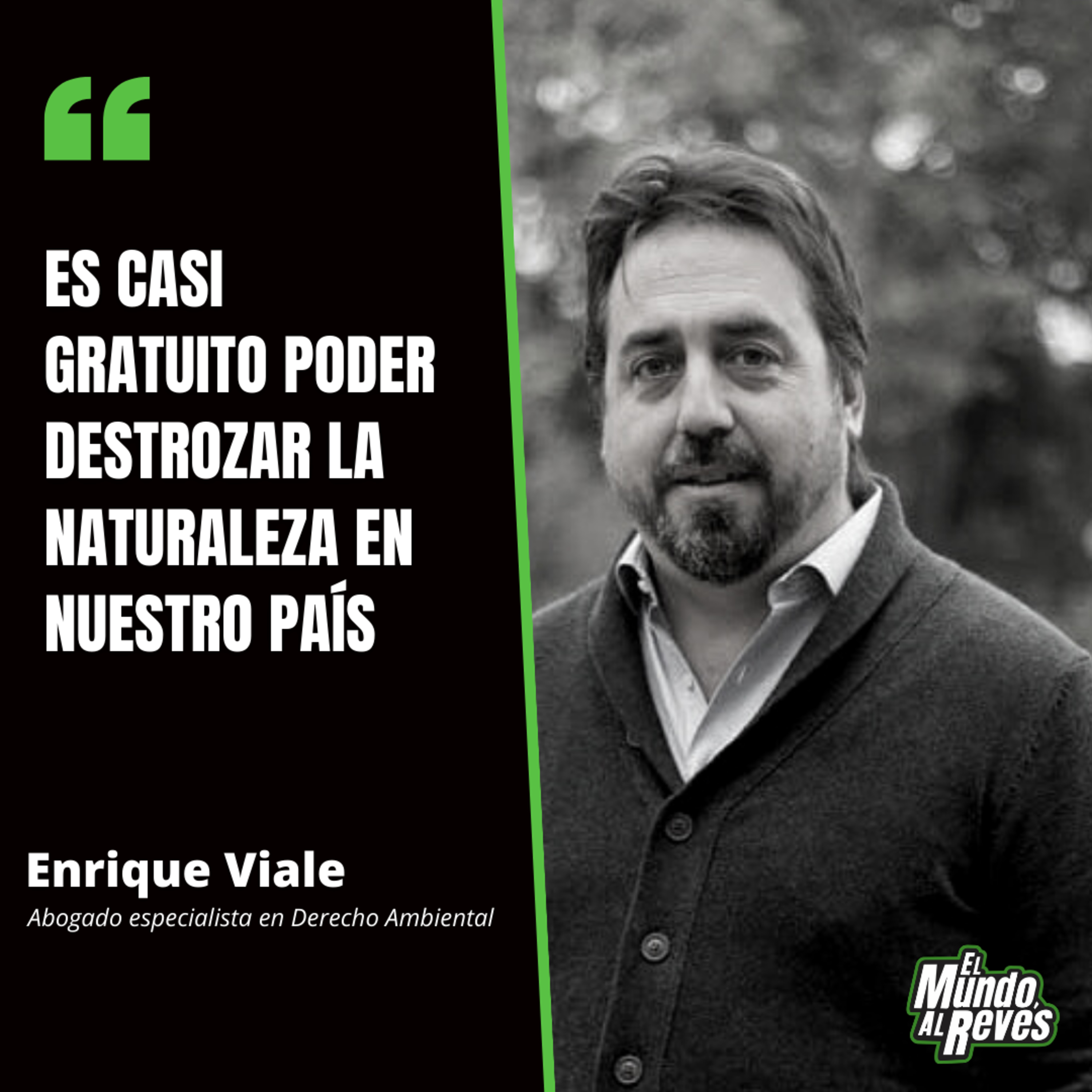  ¿SE PUEDE SALIR DE LA CRISIS AMBIENTAL Y EL MAL DESARROLLO?: ENTREVISTA CON ENRIQUE VIALE episode artwork