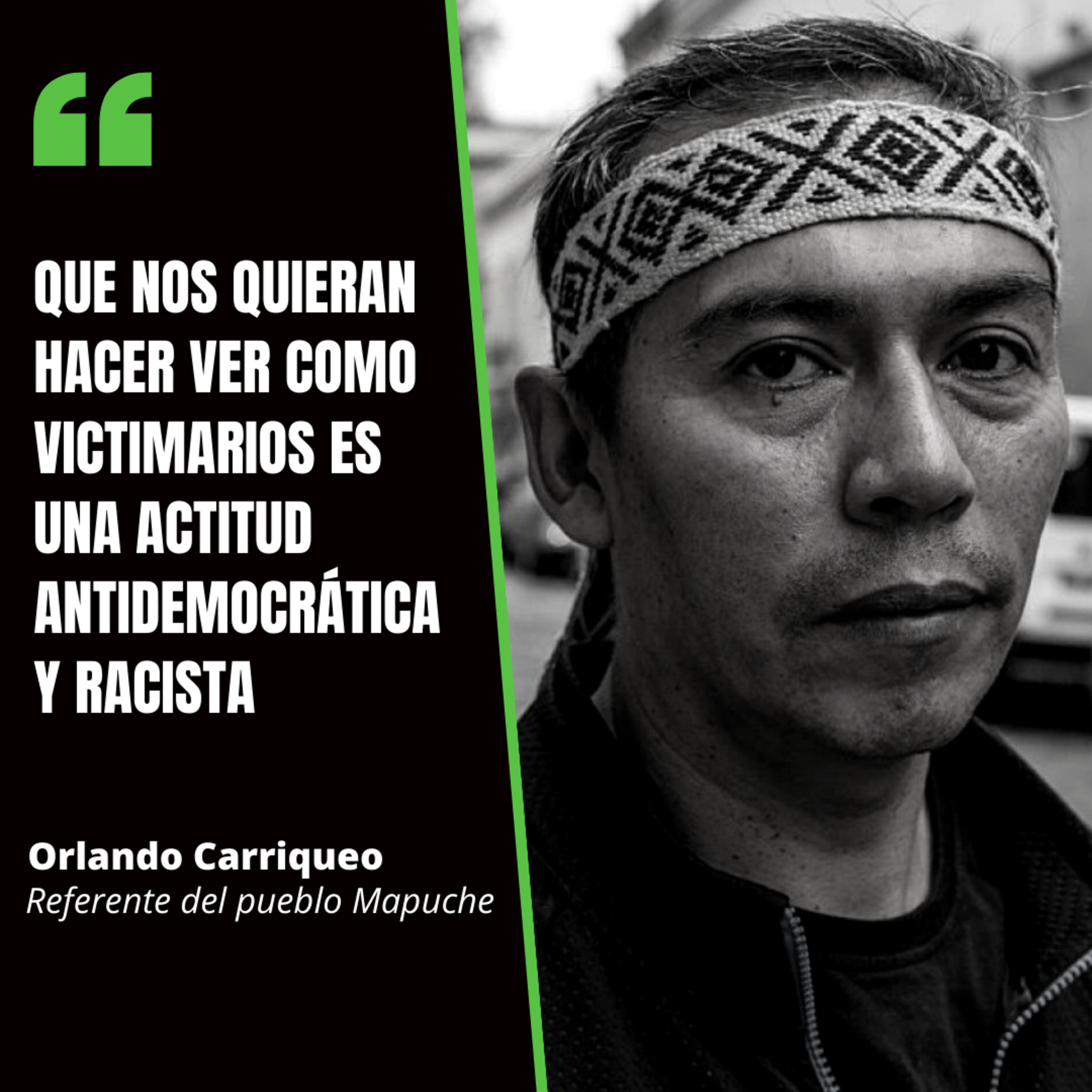 Orlando Carriqueo en #ElMundoAlRevés | Territorios ancestrales en conflicto en Río Negro episode artwork
