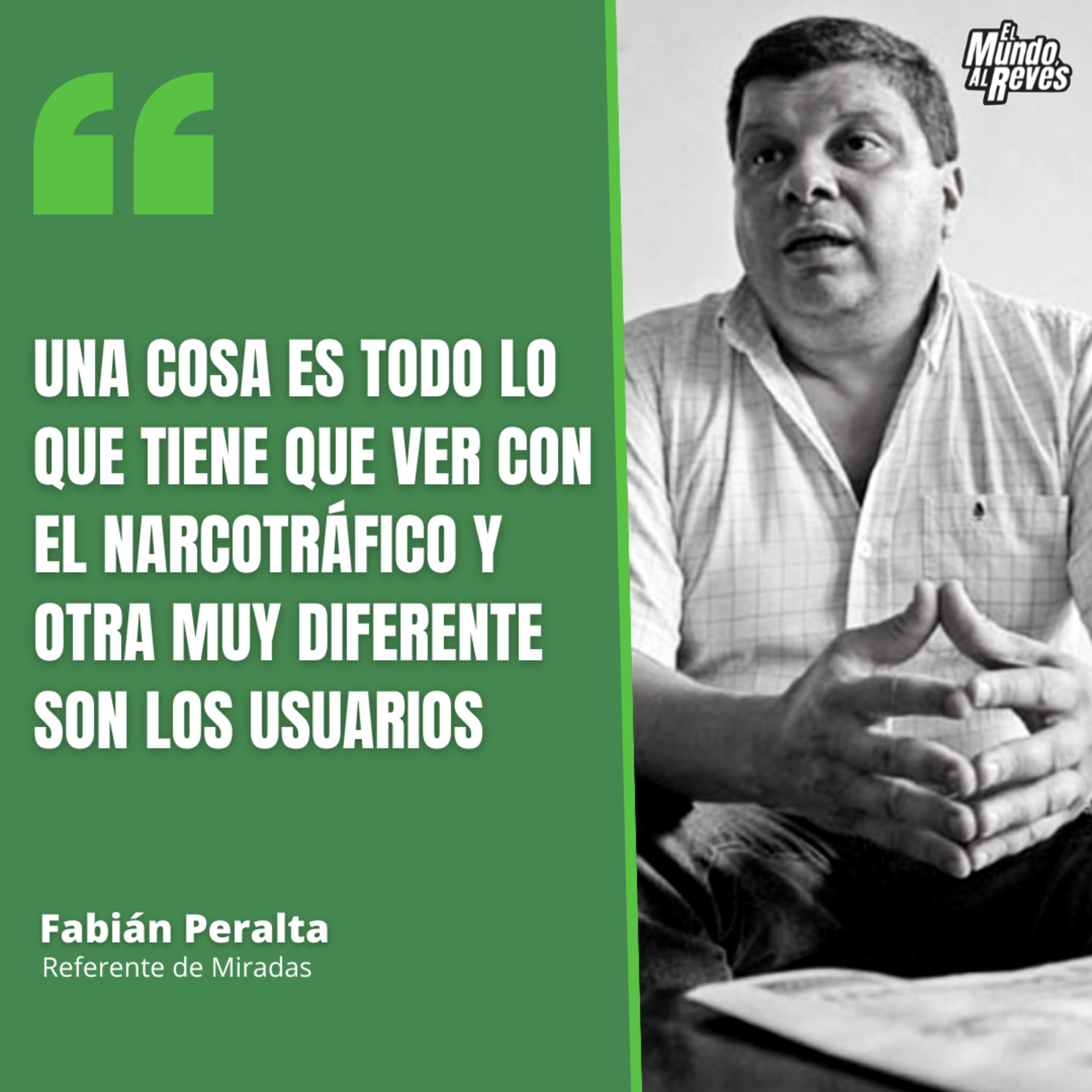 Protocolo para medios sobre consumos problemáticos - Entrevista a Fabián Peralta episode artwork